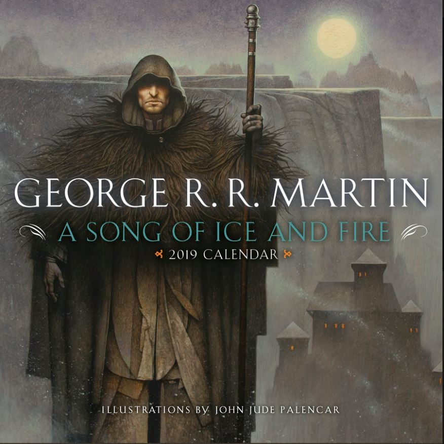 Ανακοινώθηκε η κυκλοφορία ημερολογίου «A Song of Ice and Fire» για το 2019!