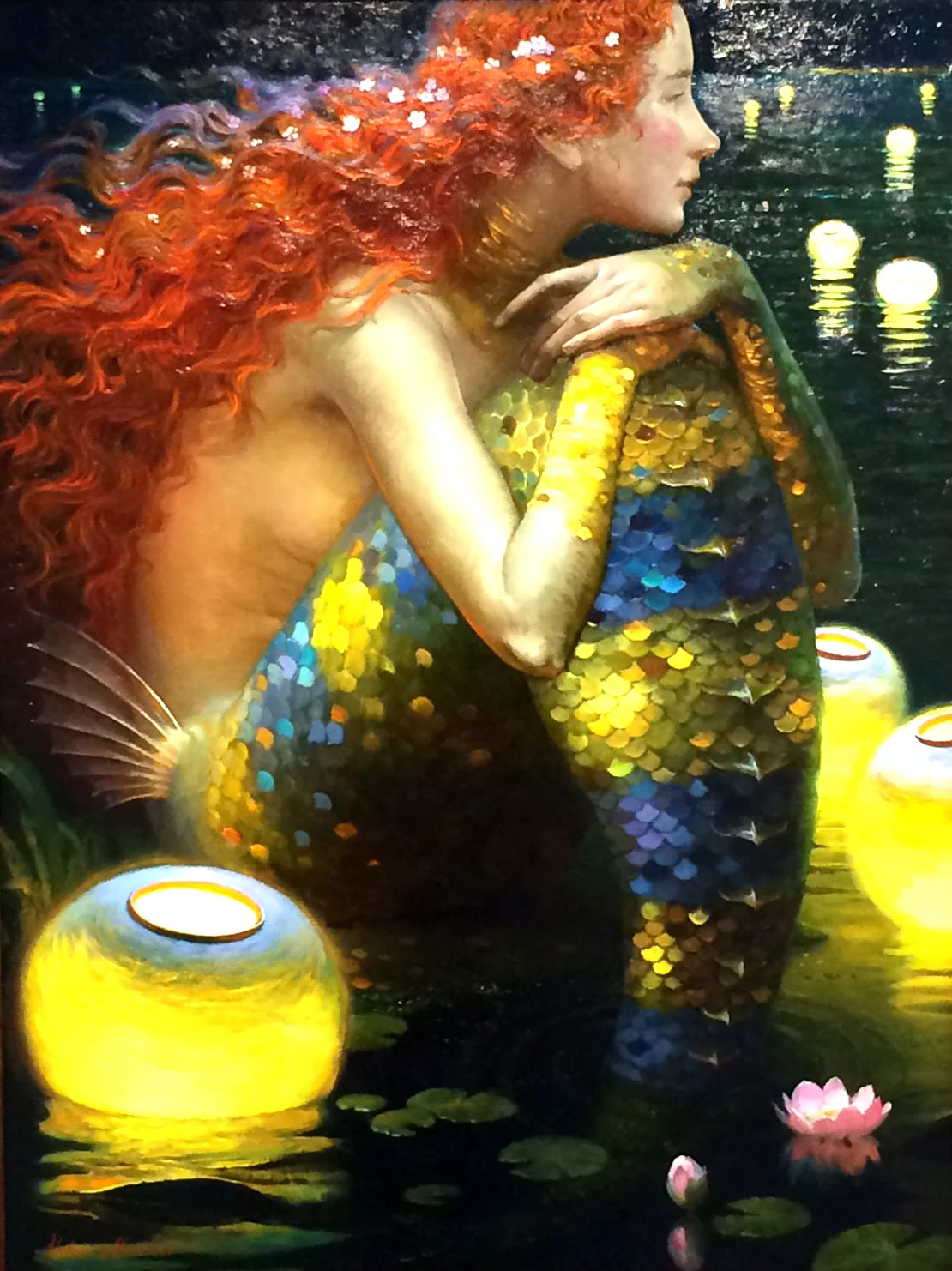 Oil painting by Victor Nizovtsev