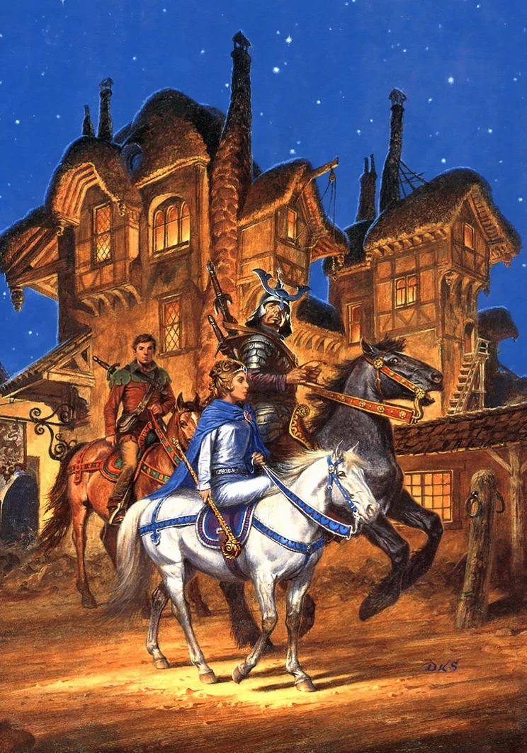 art for 'The Eye of the World', by Darrell K Sweet.