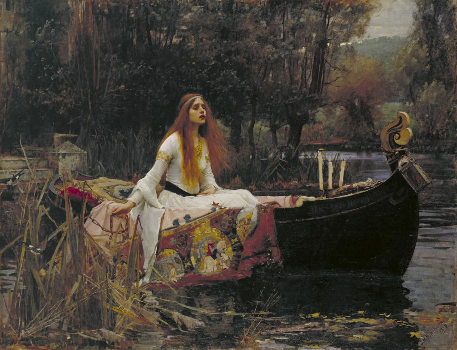John William Waterhouse, 'The Lady of Shalott' 1888
