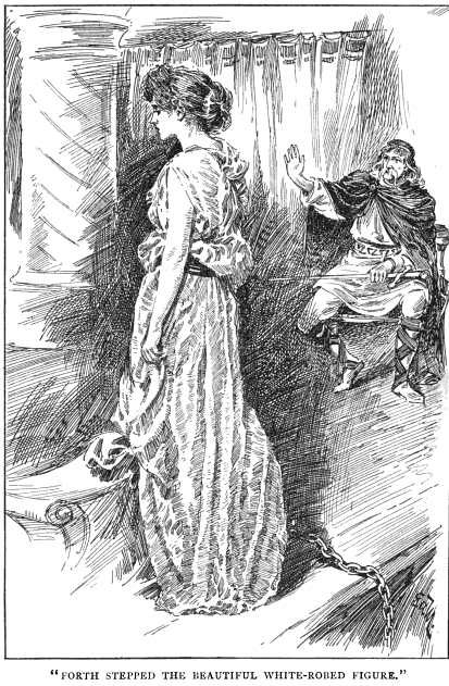 E. A. Mason (illustr.) (1897) "The Giantess and the Granite Boat"