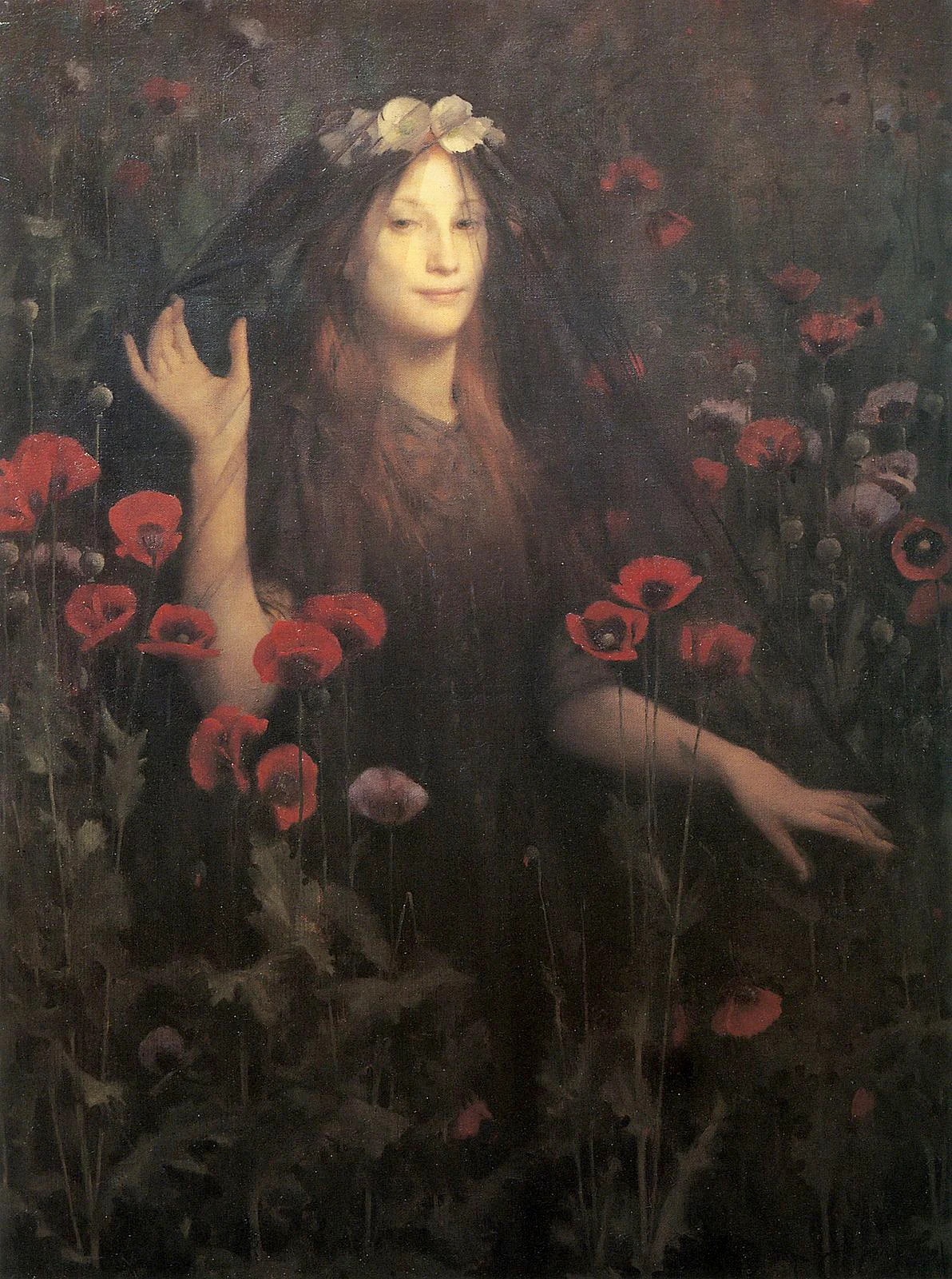 Thomas Cooper Gotch, Death the Bride, 1894-95