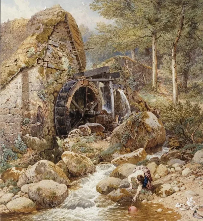 Αrt by Myles Birket Foster