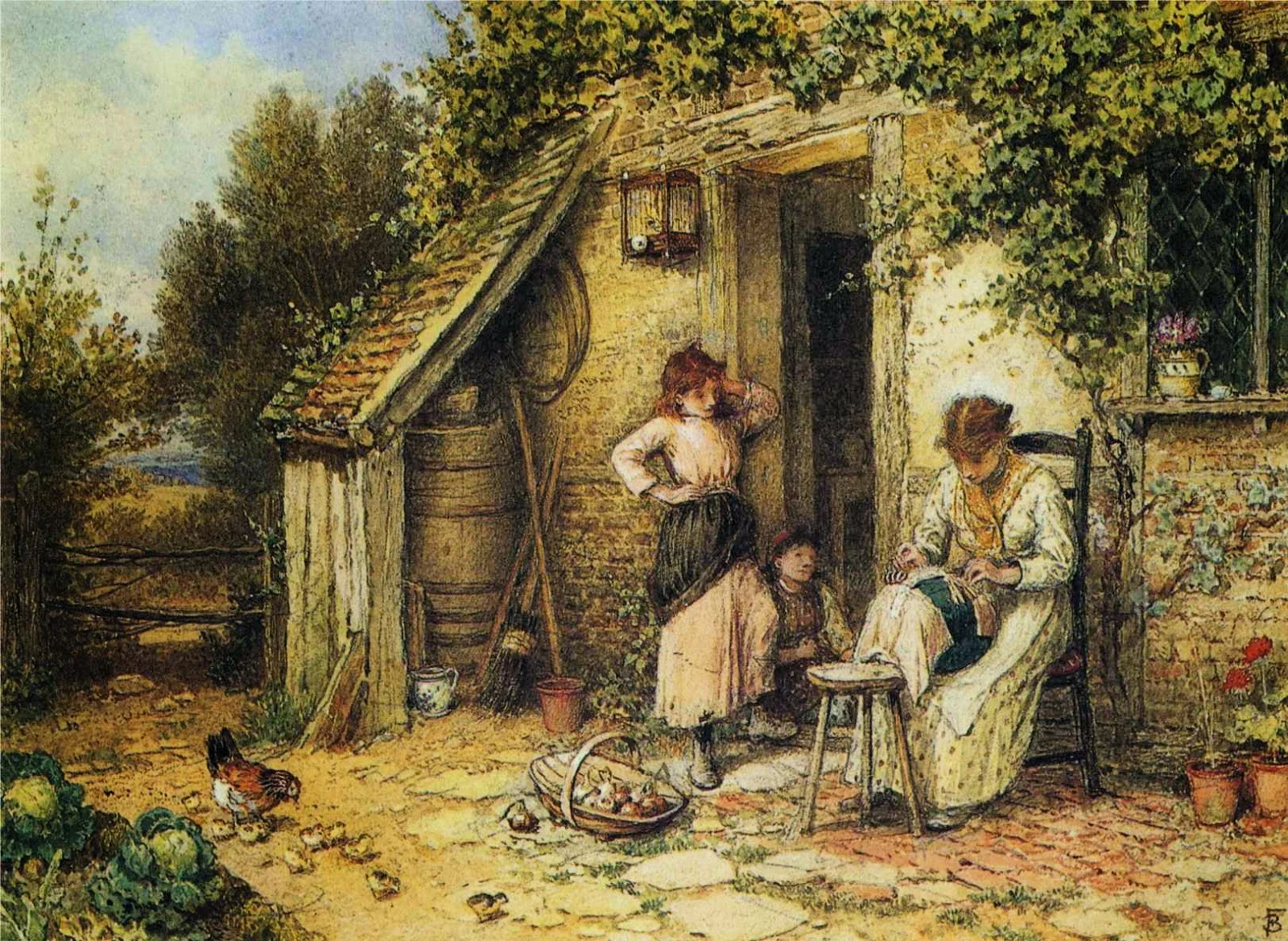 Art by Myles Birket Foster