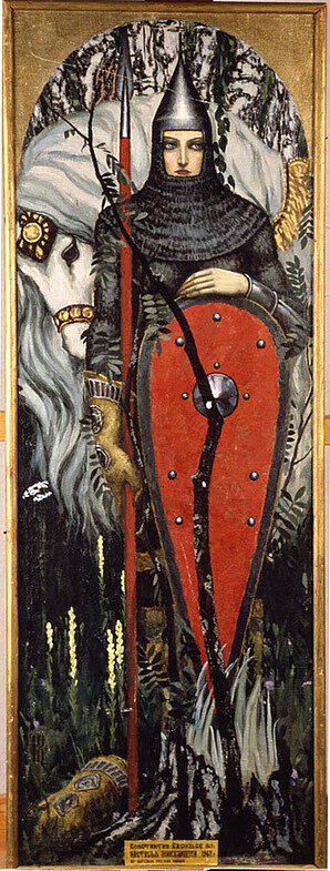 Nastasya Mikulishna by Constantin Vasilyev