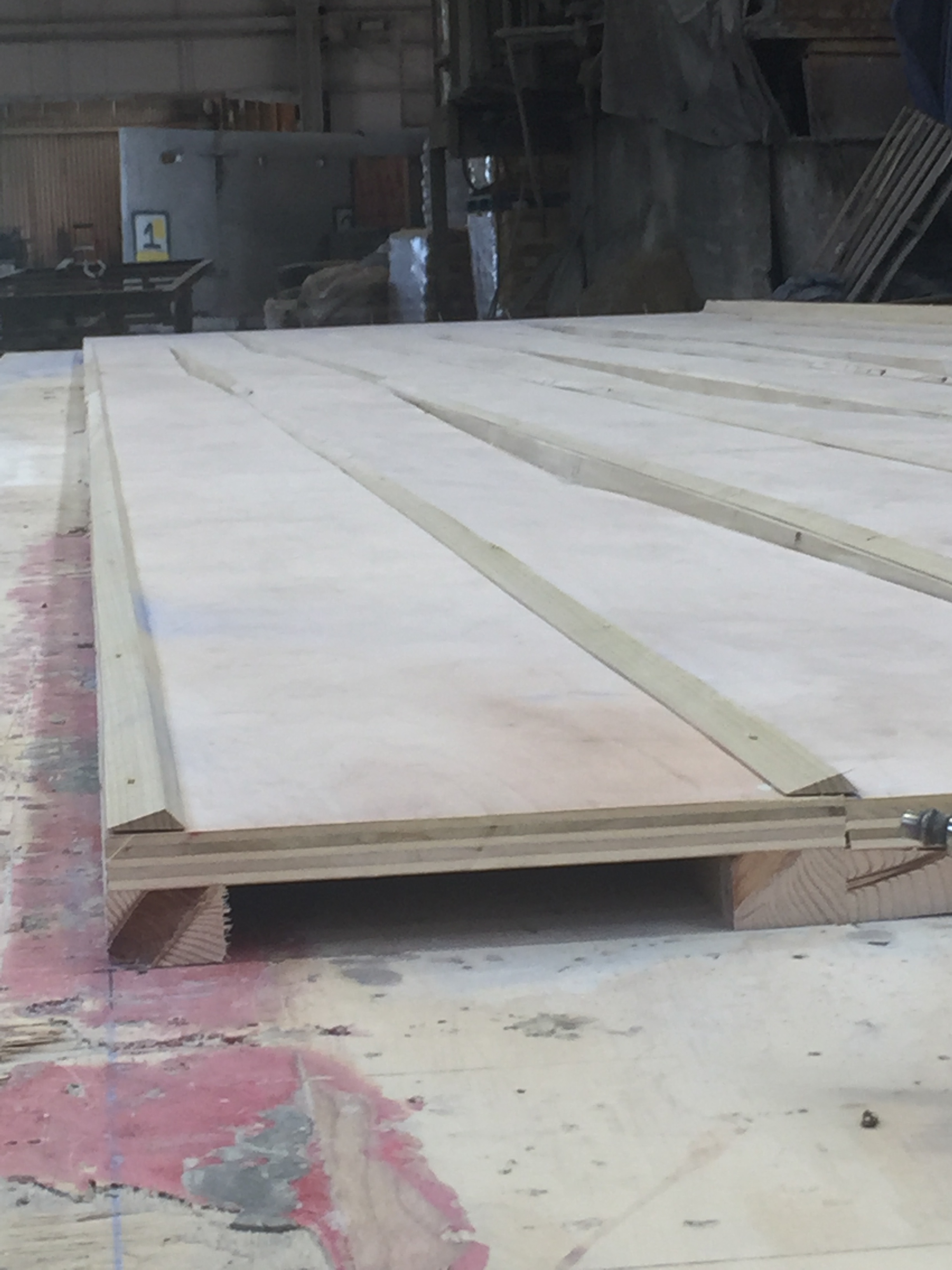 View of wood mold.