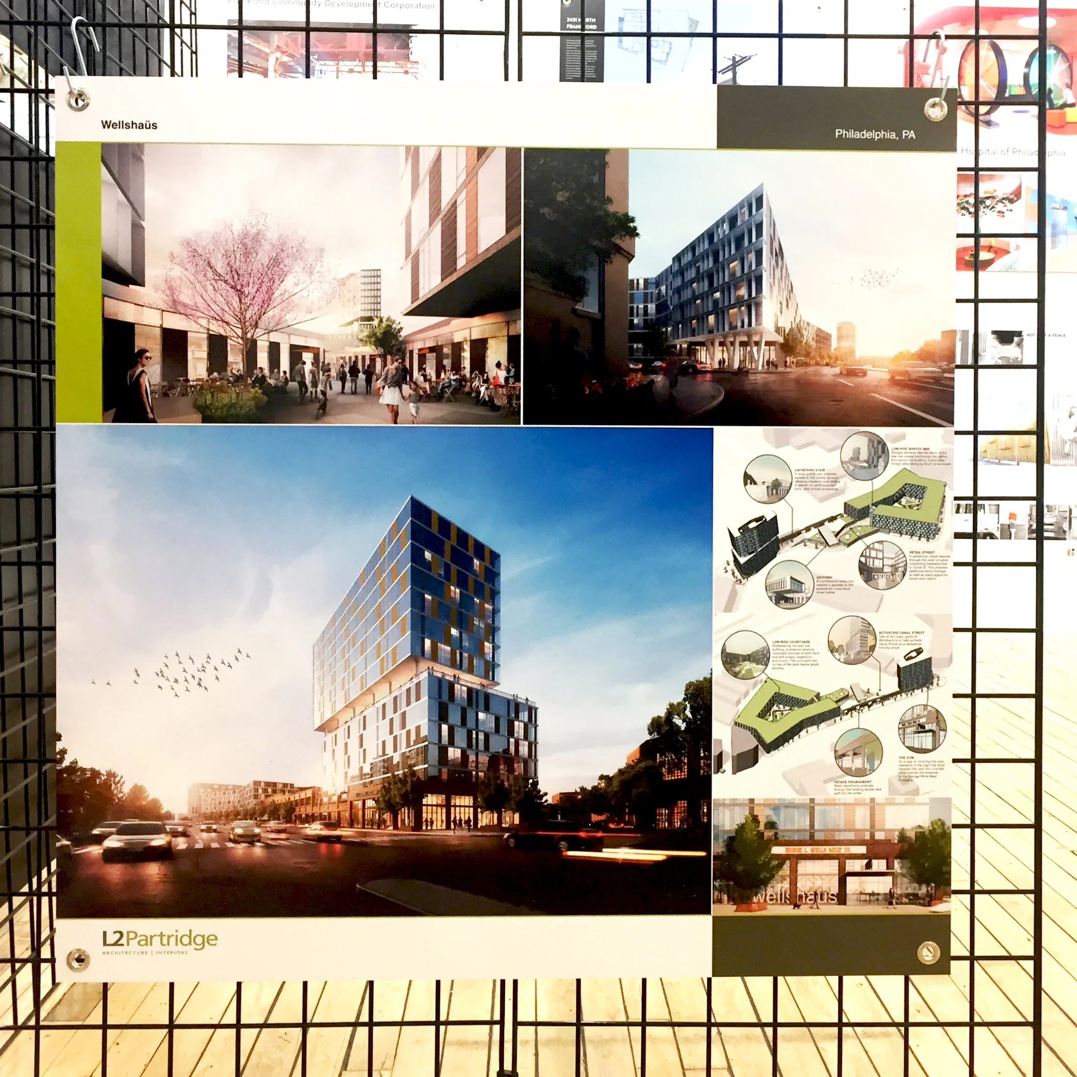 Display Board for Wellshaus