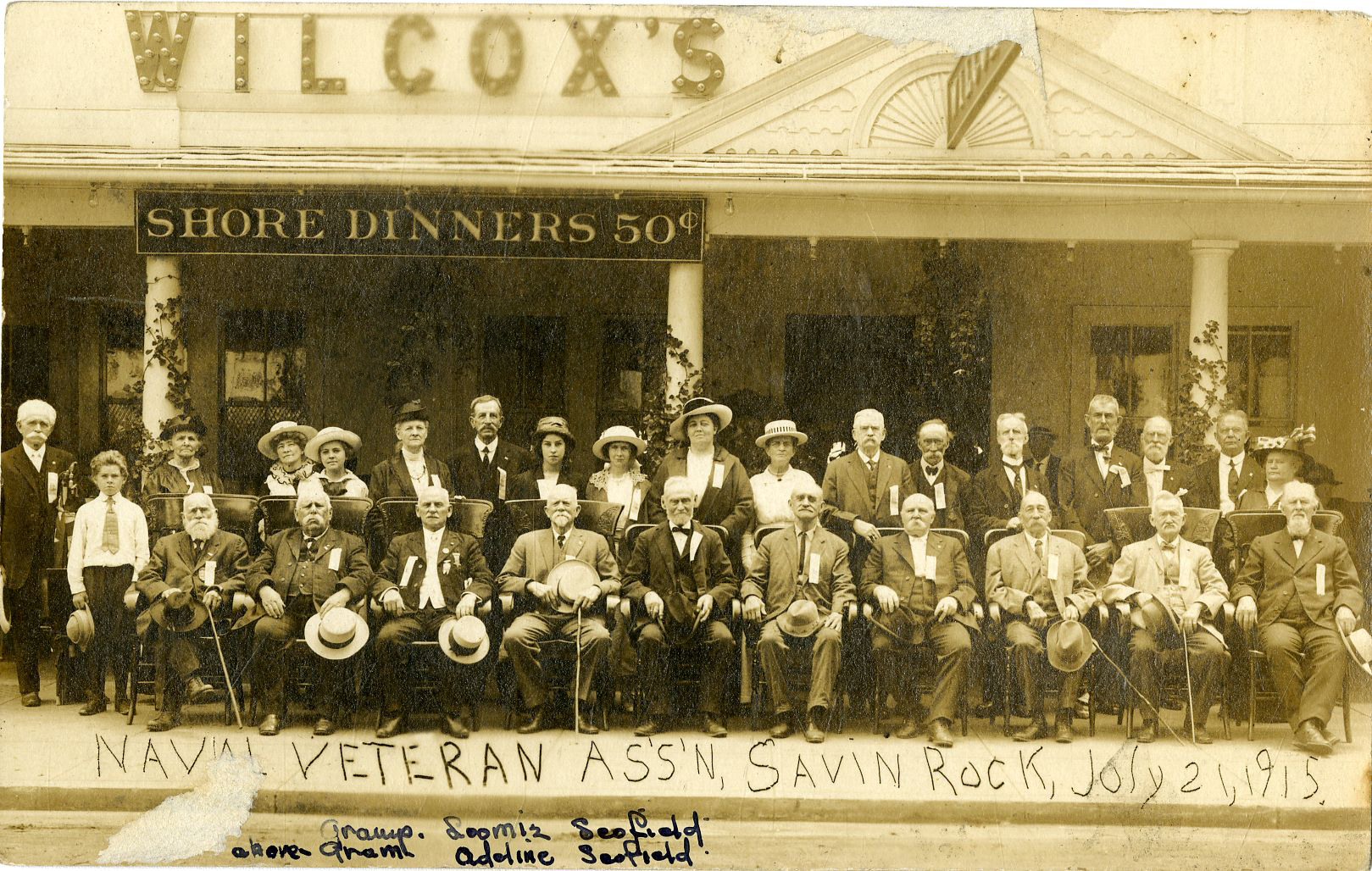 Naval Veteran Association, July 21, 1915
