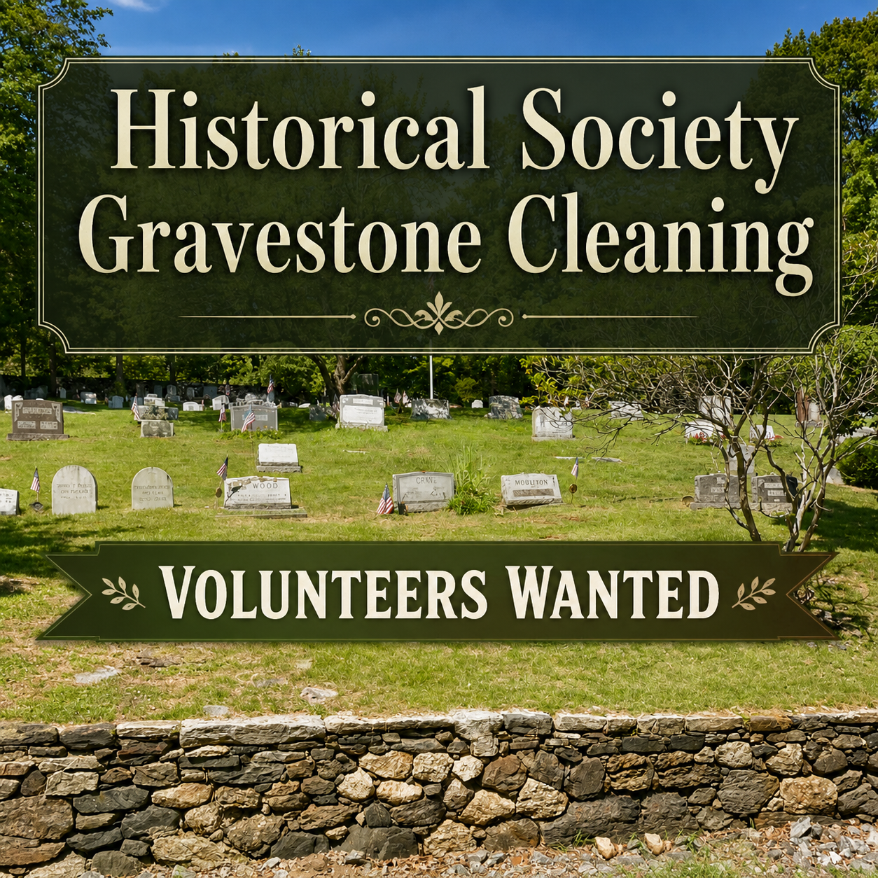 Gravestone Cleaning