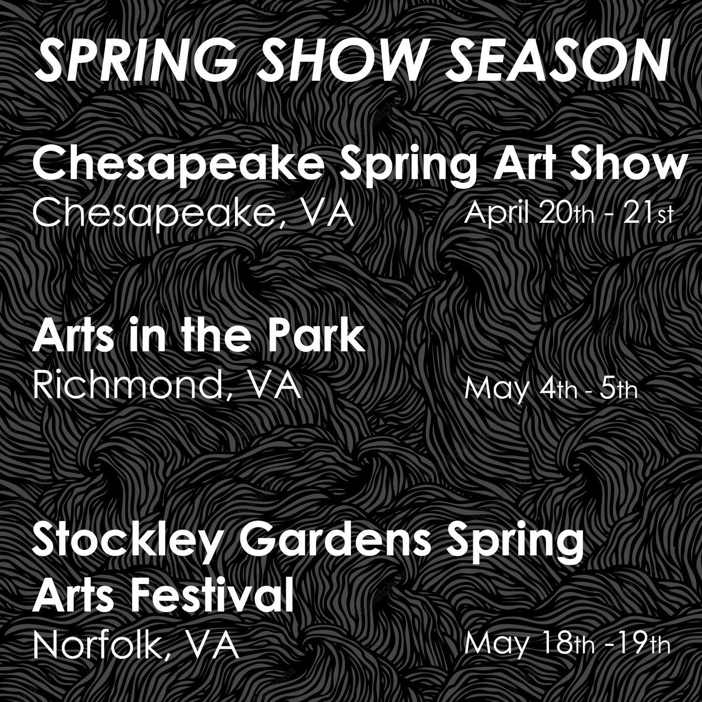 Spring shows are upon us!! Come see me this weekend in Chesapeake! I am booth 106 at the Chesapeake Spring Arts Festival. 10-5 Saturday and Sunday 

#madebybeejayart #brittanyjohnsonart #artshow #outdoorartshow #chesapeakearts #scratchboardart #scrat