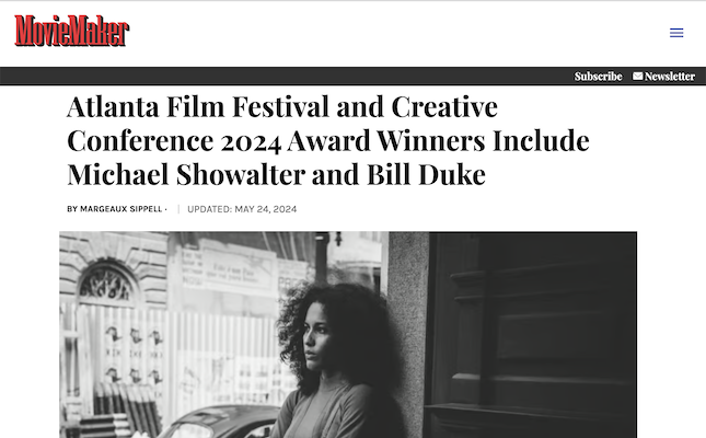Atlanta Film Festival and Creative Conference 2024 Award Winners