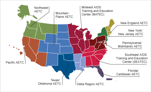 The NY/NJ AETC is part of a national network of AIDS Education and Training Centers (AETCs), administered by the Health Resources and Services Administration (HRSA) HIV/AIDS Bureau.
