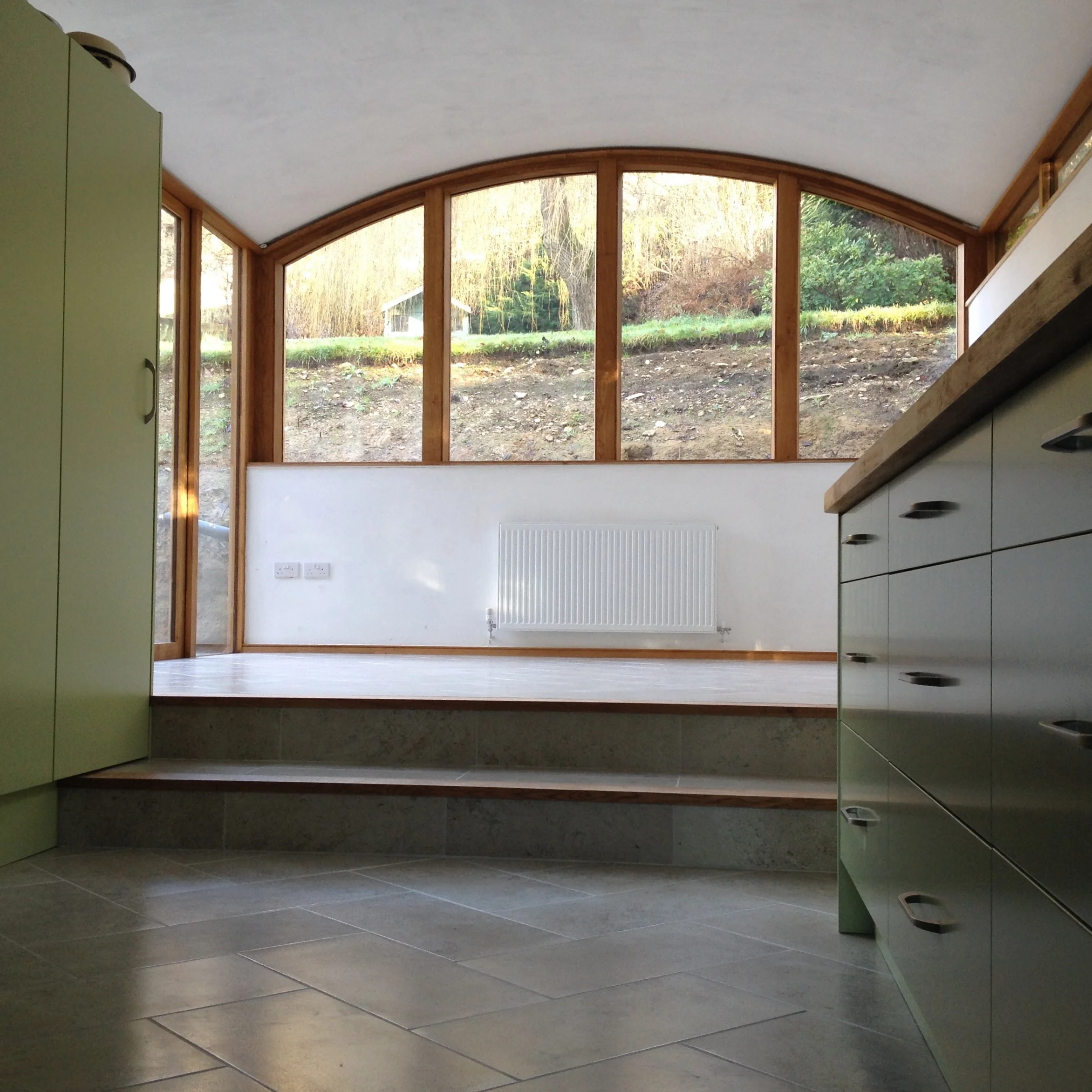 Interior wood oak glass extensions conversions