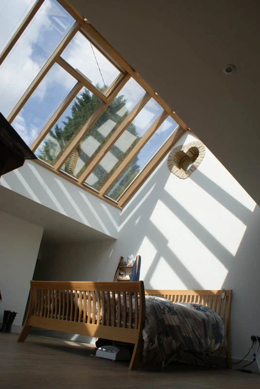 Interior wood oak glass extensions conversions