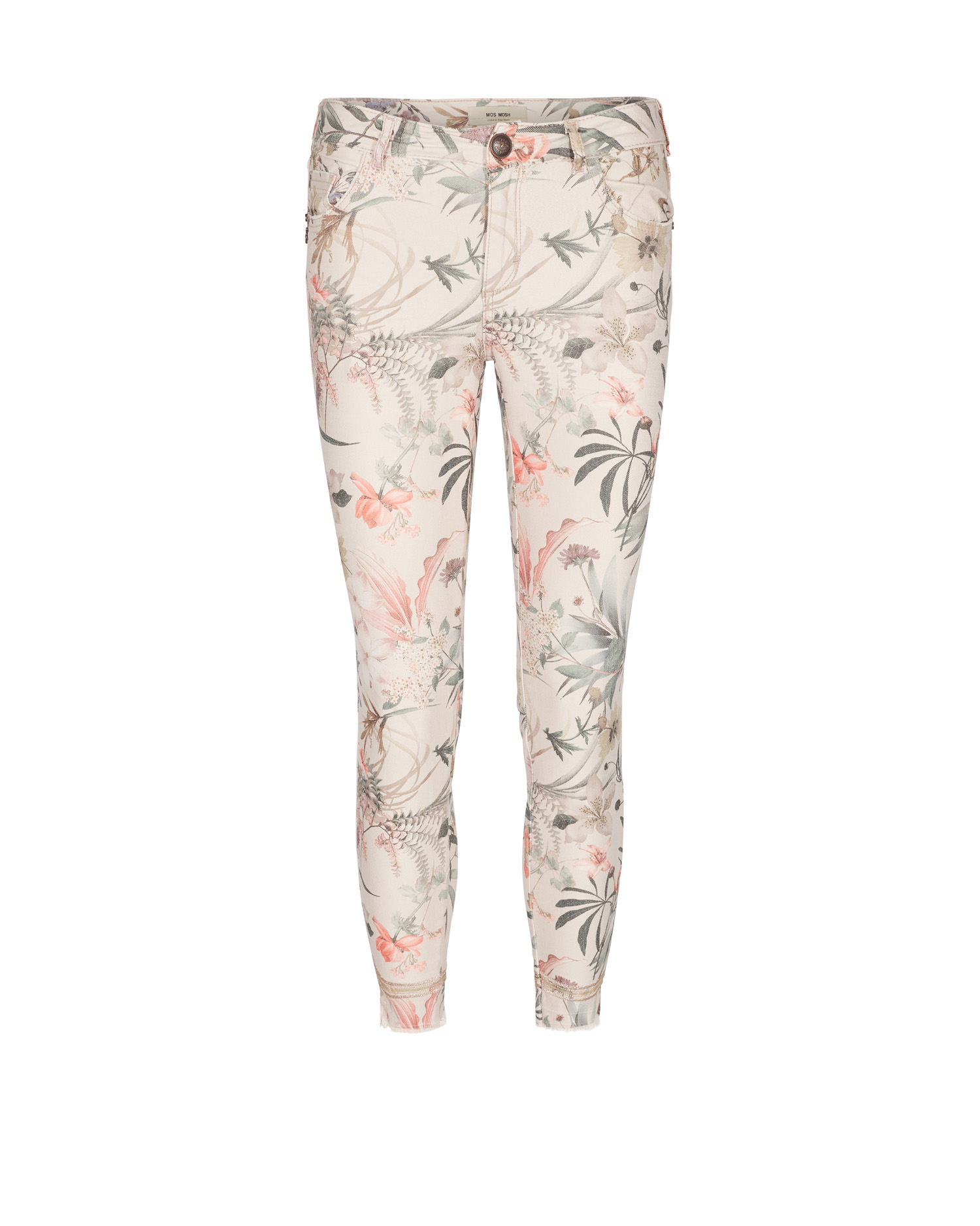 blush floral print sumner jean