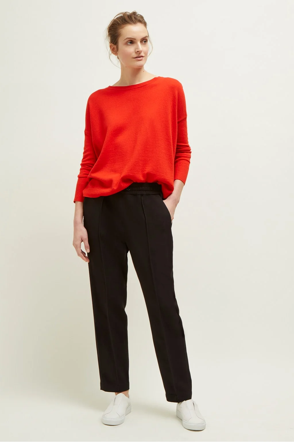 long sleeve fine merino sweater