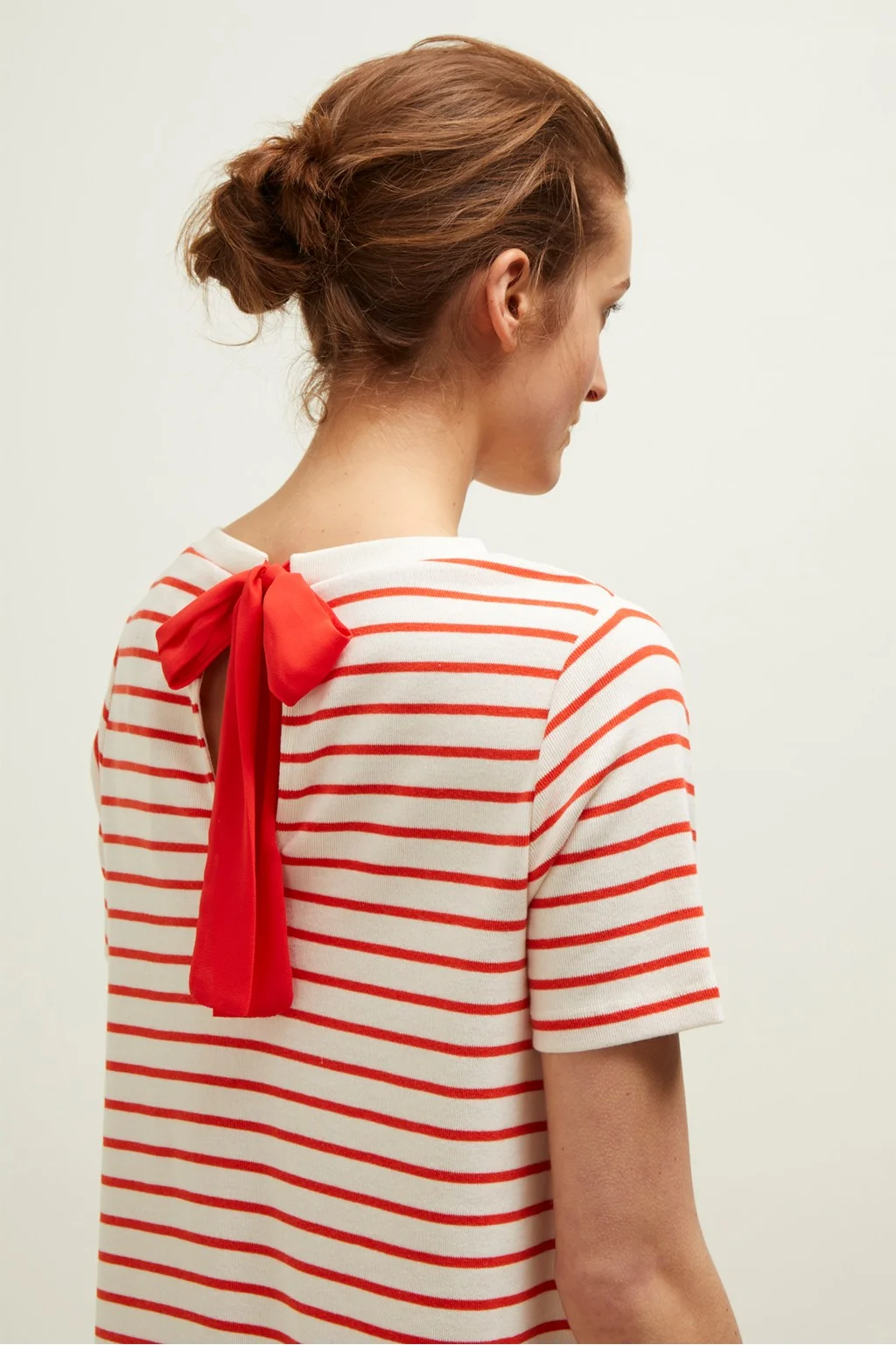 jersey stripe dress