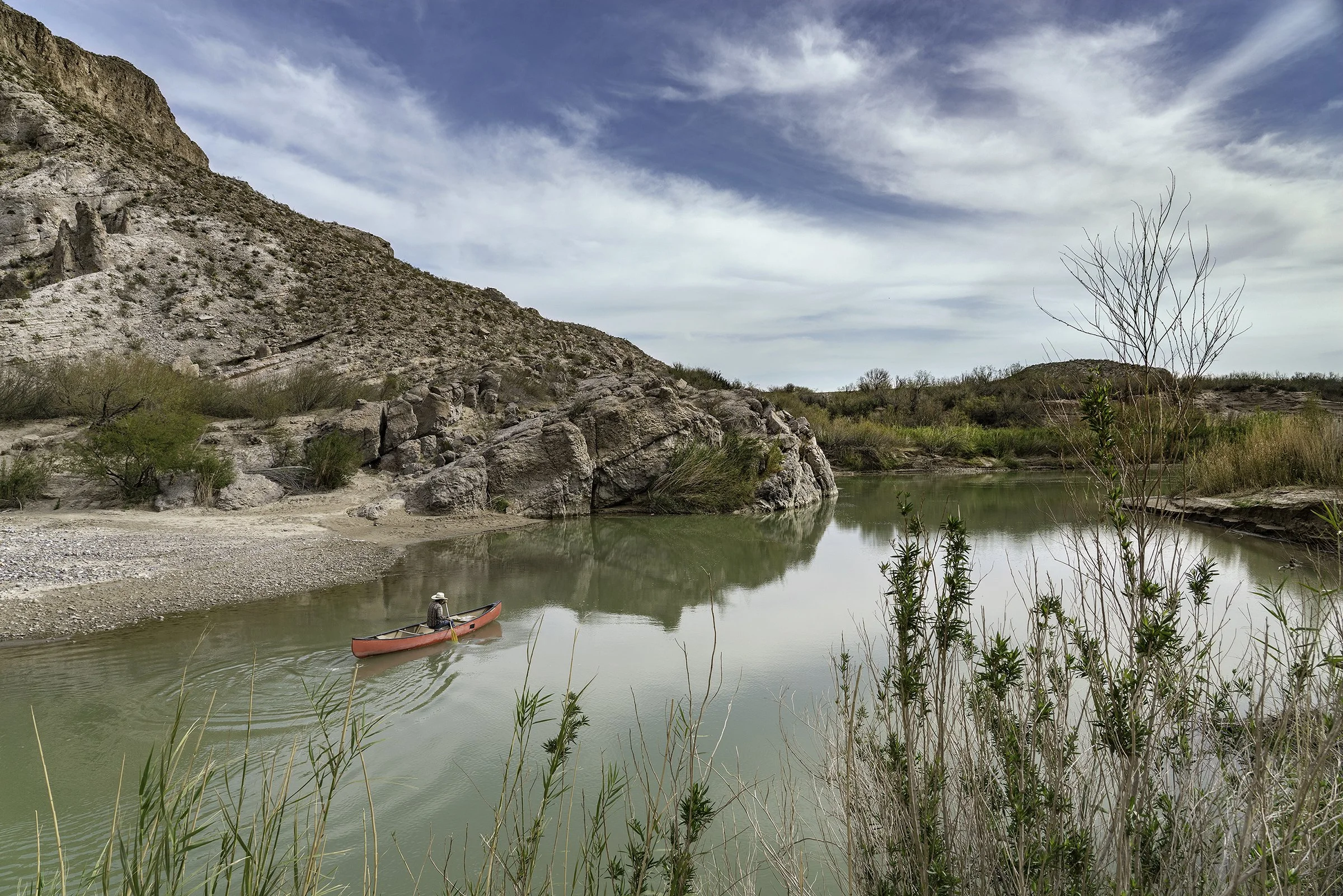The river crossing