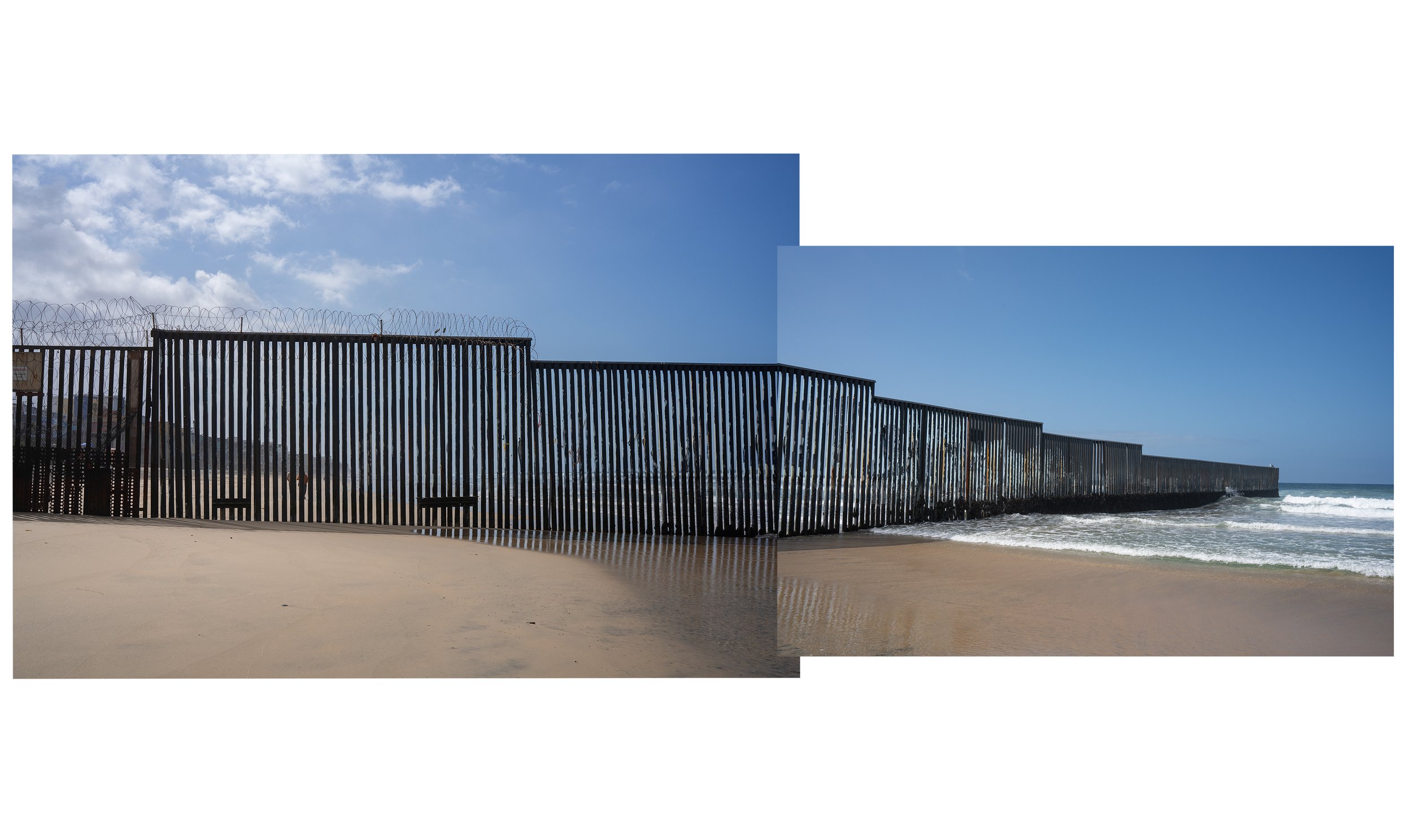 Where the wall meets the sea · Tijuana