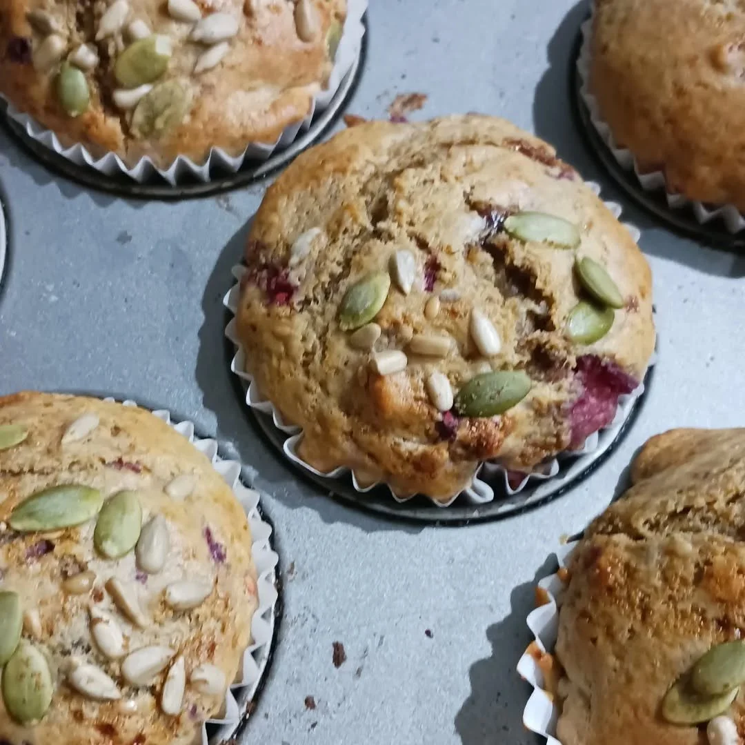 Dolls favourite song with her favourite muffins. 

This is our third batch in a row, that says it all!
My tween has stopped wanting breakfast, these have worked a treat. They have also been perfect for after school snack and for lunch boxes.
High in 