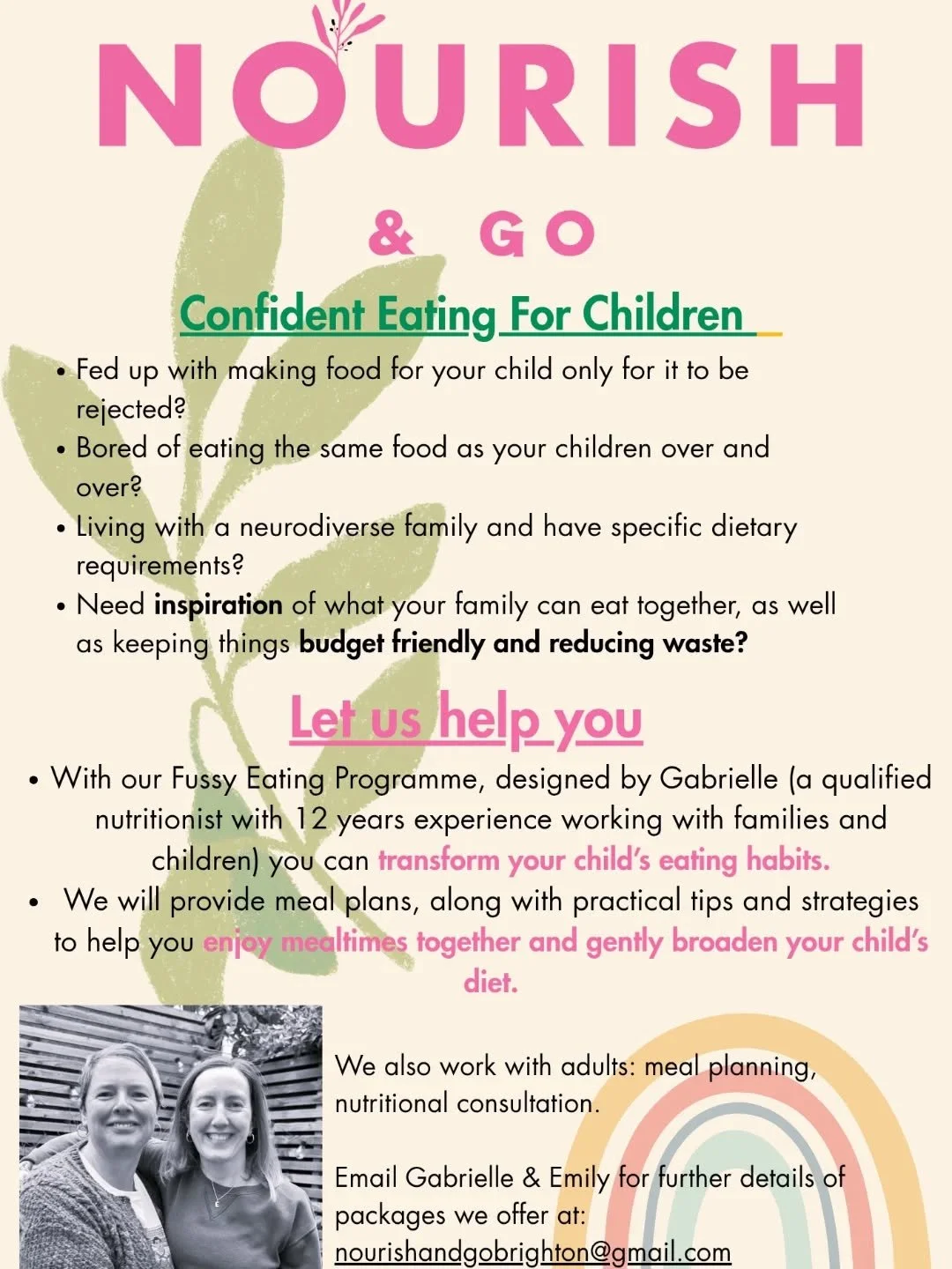 Emily and I over at @nourishandgobrighton have started Confident Eating Programs for children.
Do DM if you want to find out more information.

#fussyeater #confidenteating #eattherainbow #peachyliving