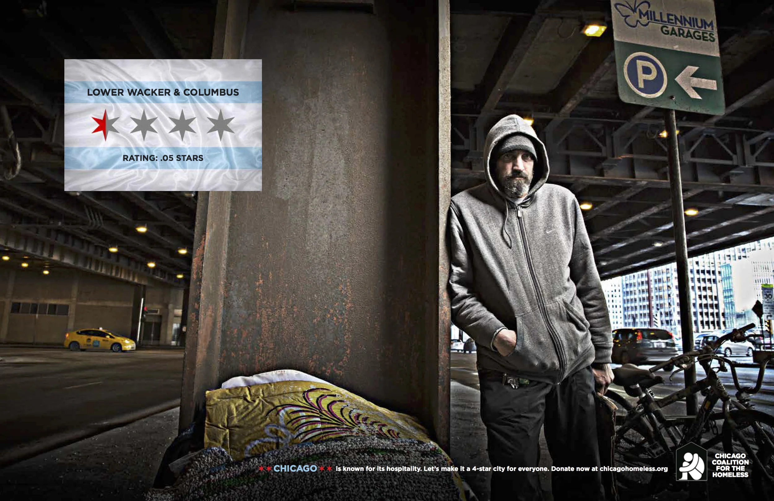 Lower Wacker & Columbus: 0.5 Stars