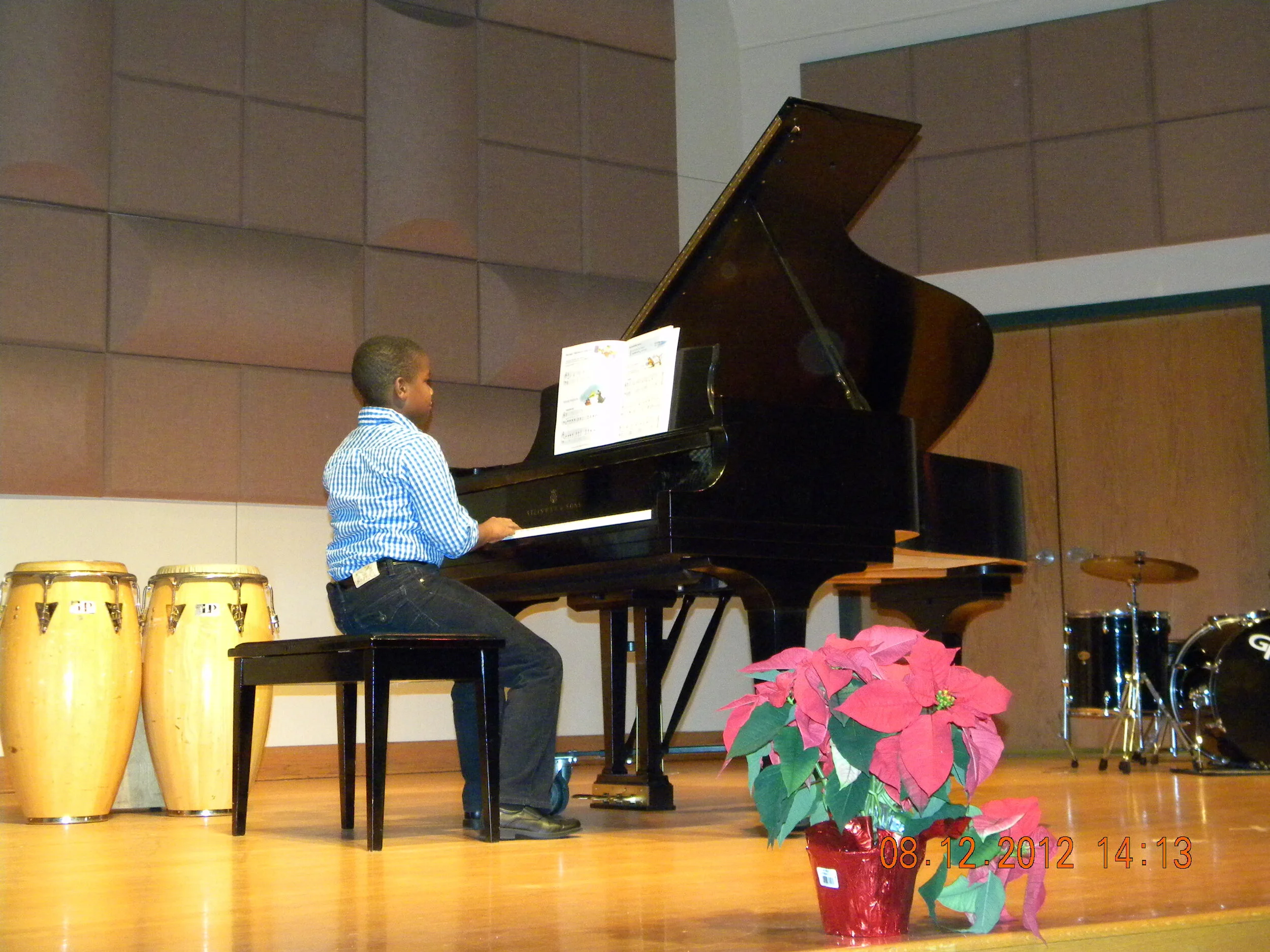 Spring 2012 recital at the University of Miami