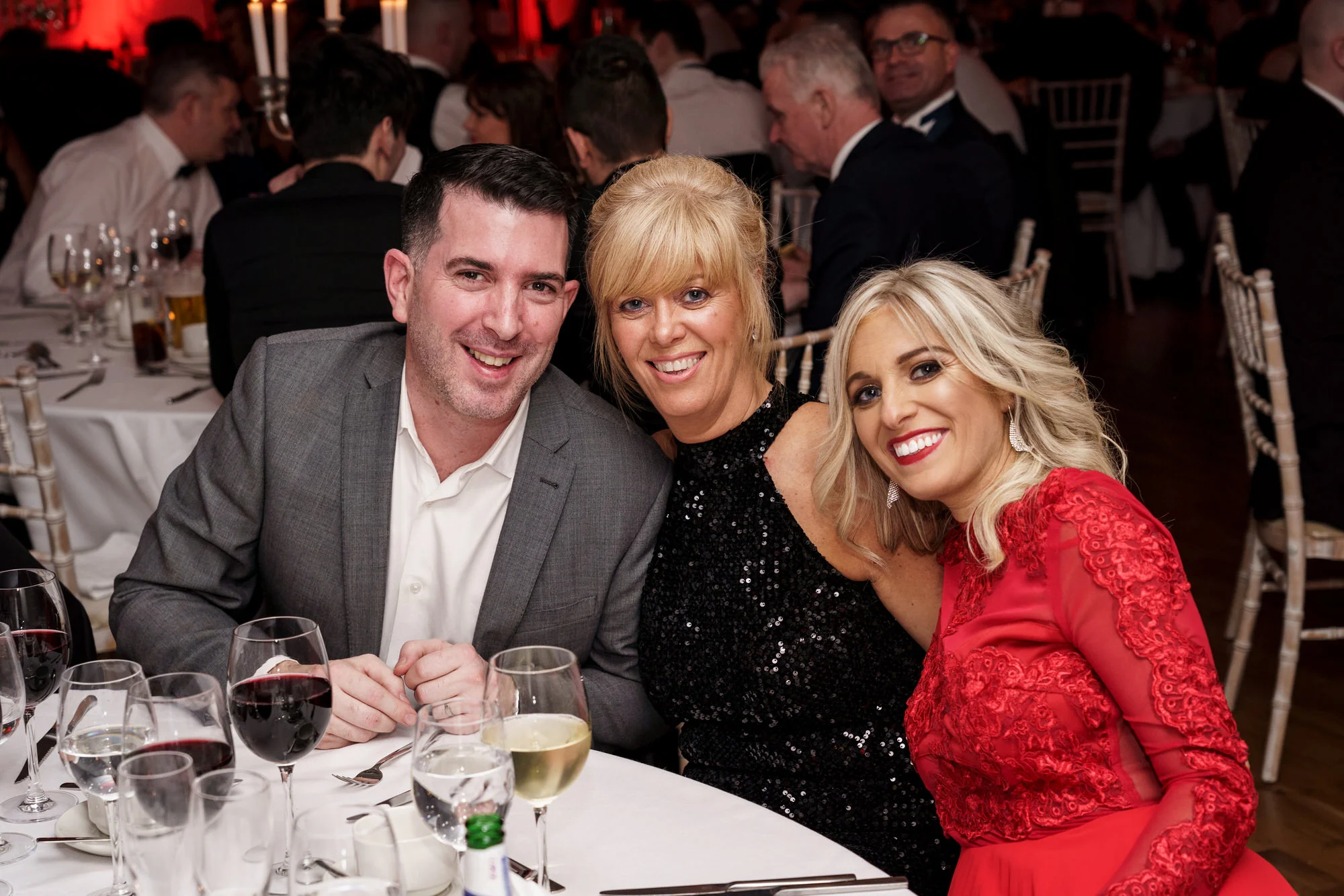 Phone Watch Christmas Party and Awards party in The Morrison Hotel Dublin. Corporate photography by Roger Kenny.