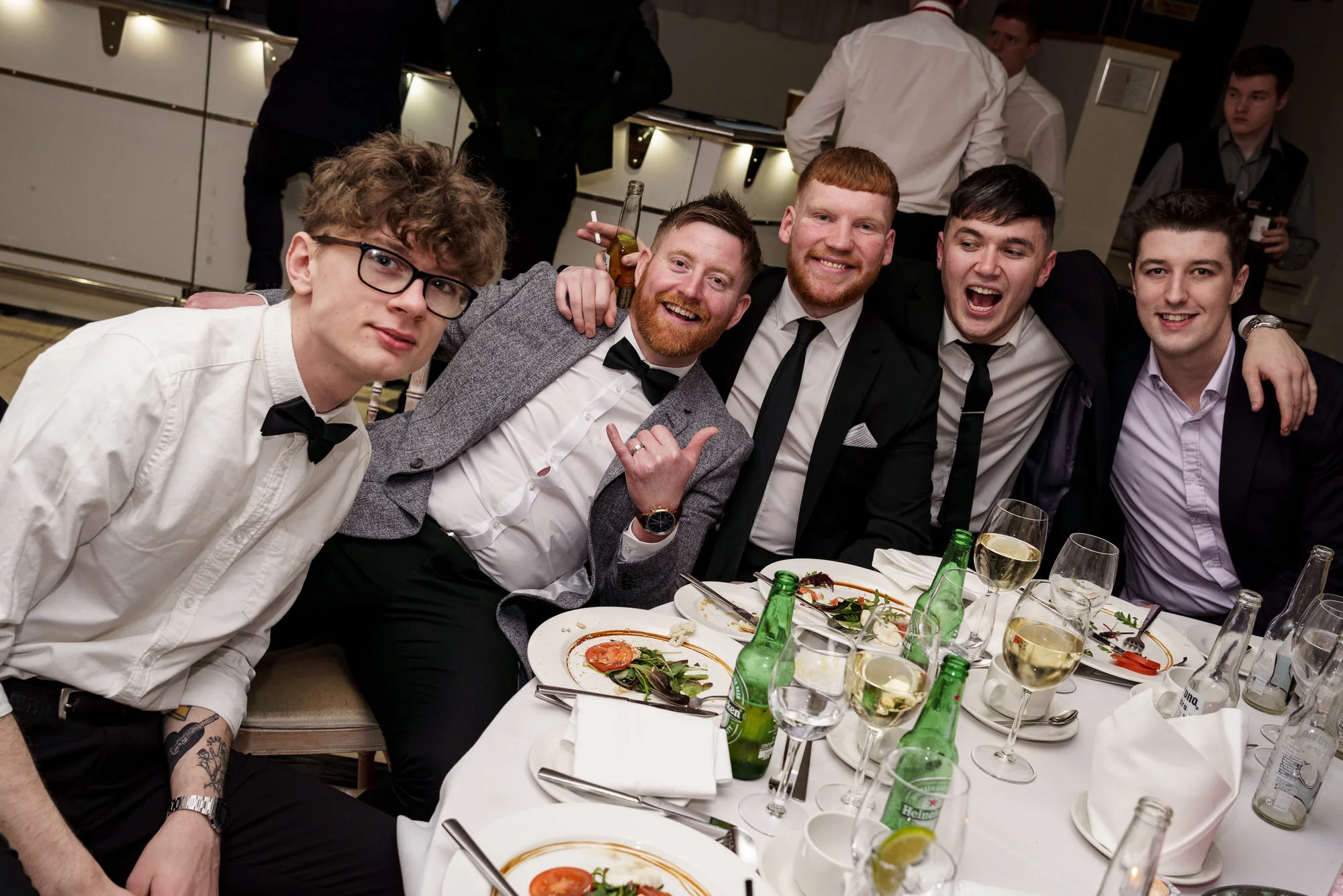 Phone Watch Christmas Party and Awards party in The Morrison Hotel Dublin. Corporate photography by Roger Kenny.