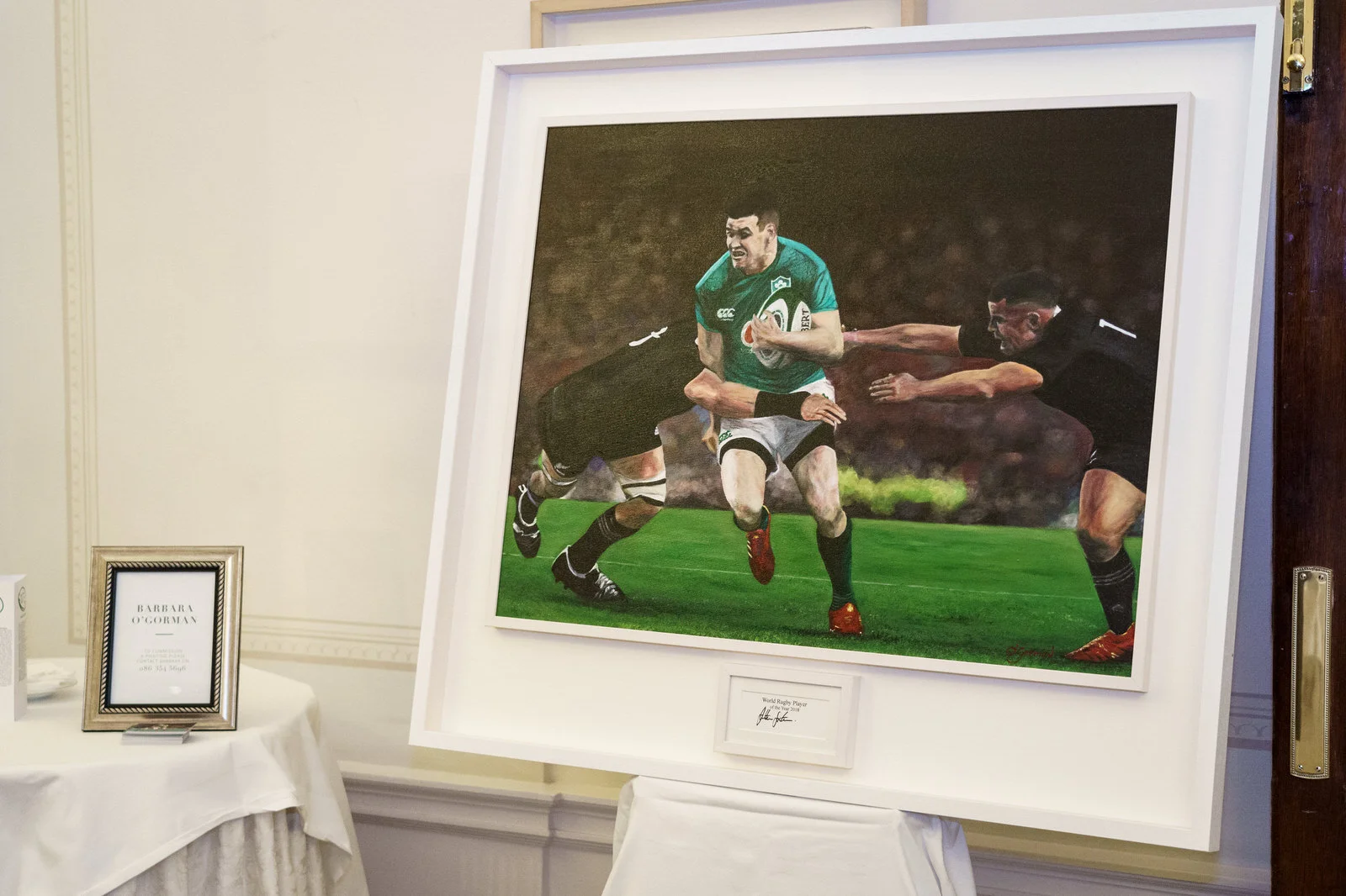 IRFU Charitable Trust 2019 Ball. The Shelbourne Hotel Dublin Ireland.
