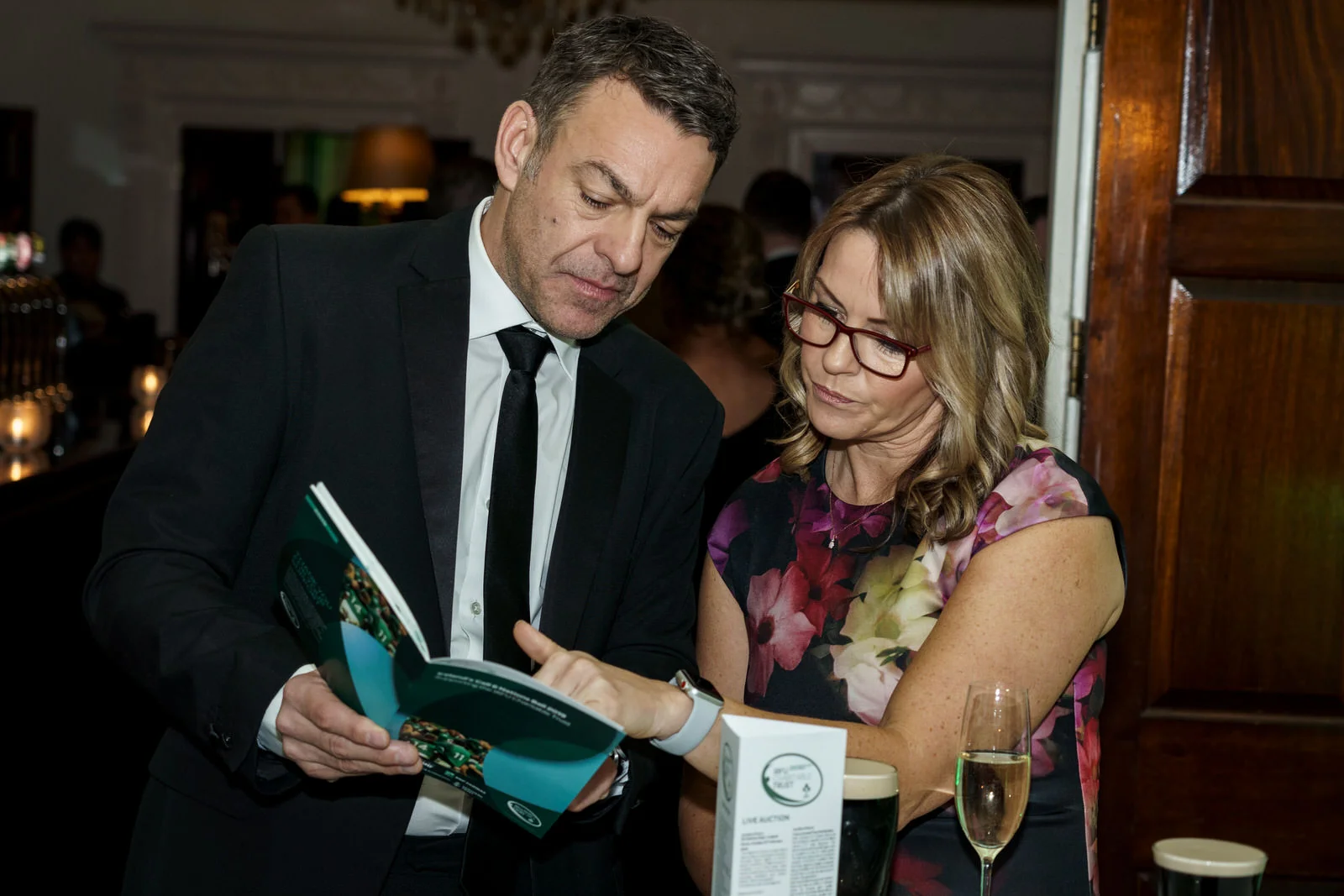 IRFU Charitable Trust 2019 Ball. The Shelbourne Hotel Dublin Ireland.
