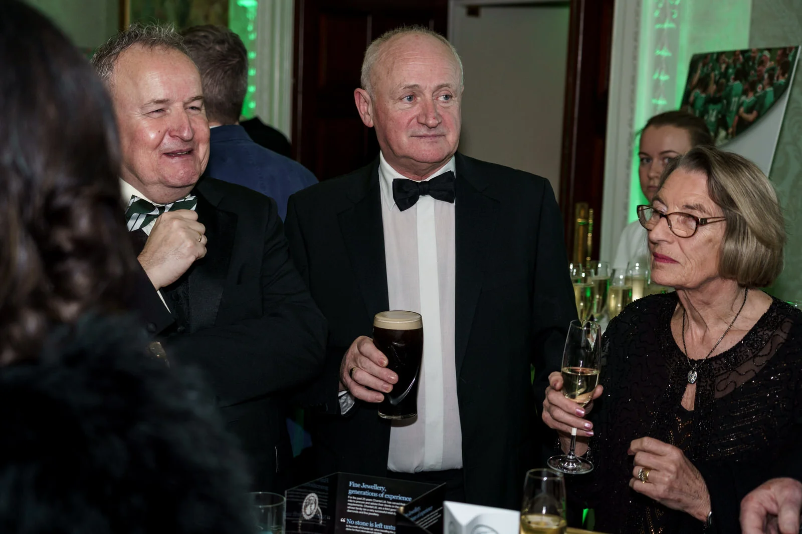 IRFU Charitable Trust 2019 Ball. The Shelbourne Hotel Dublin Ireland.