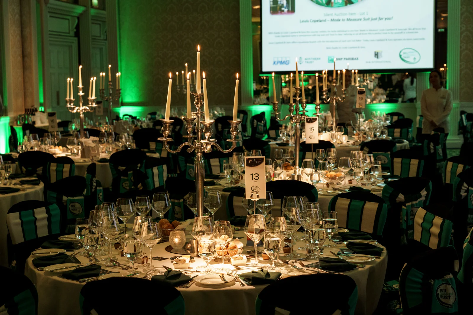 IRFU Charitable Trust 2019 Ball. The Shelbourne Hotel Dublin Ireland.