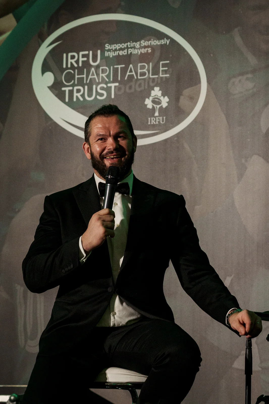 IRFU Charitable Trust 2019 Ball. The Shelbourne Hotel Dublin Ireland.