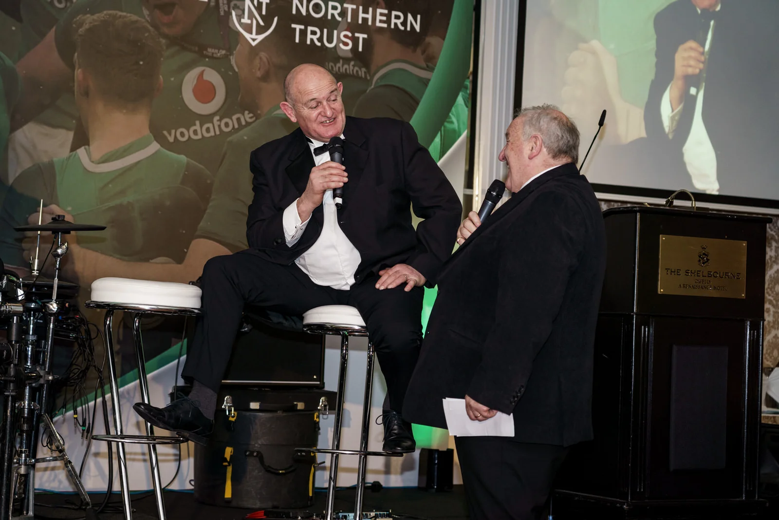 IRFU Charitable Trust 2019 Ball. The Shelbourne Hotel Dublin Ireland.
