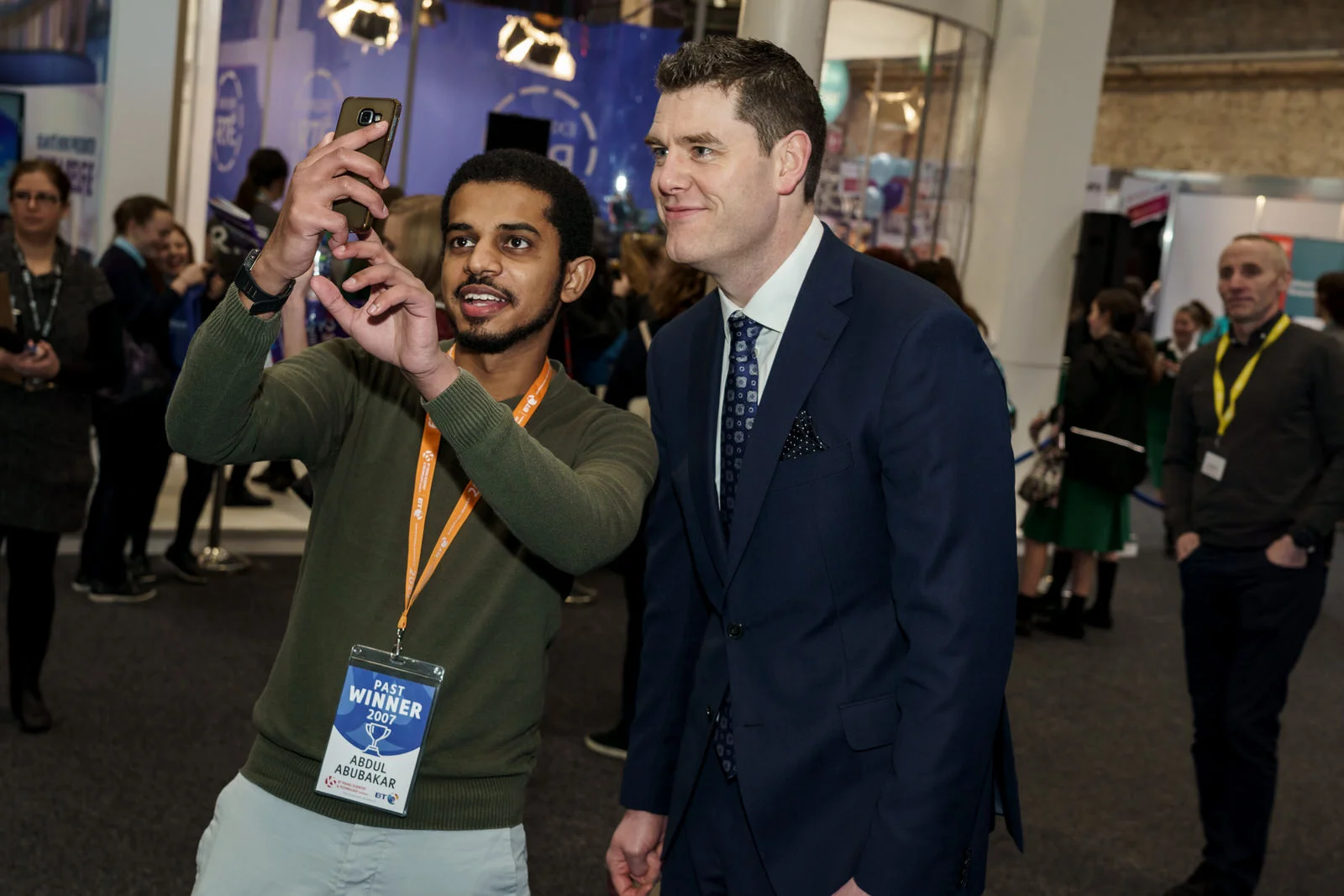 CISCO at BT Young Scientist and Technology Exhibition 2019 RDS Dublin Ireland.
