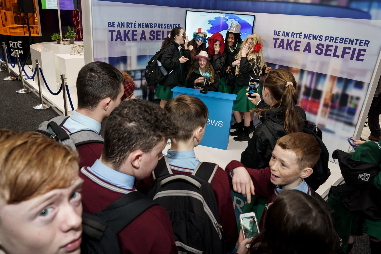 CISCO at BT Young Scientist and Technology Exhibition 2019 RDS Dublin Ireland.