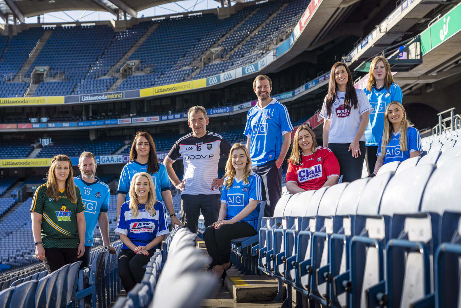  Corporate headshots of Events and Meetings Team Croke Park Dublin Ireland. Roger Kenny Photography.  