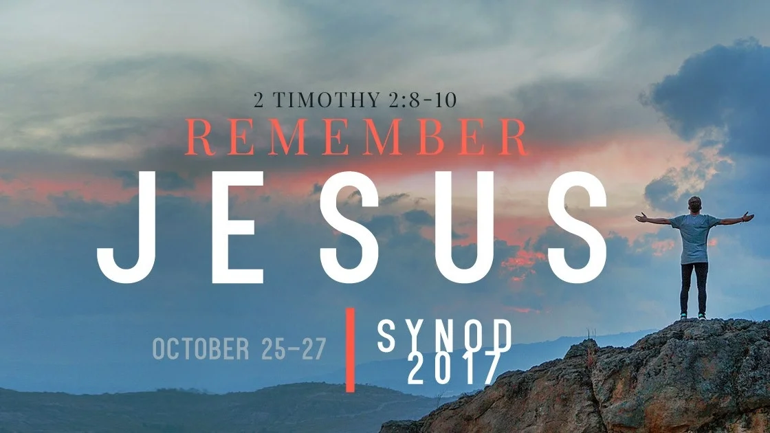 Remember Jesus — Anglican Network in Canada Synod 2017