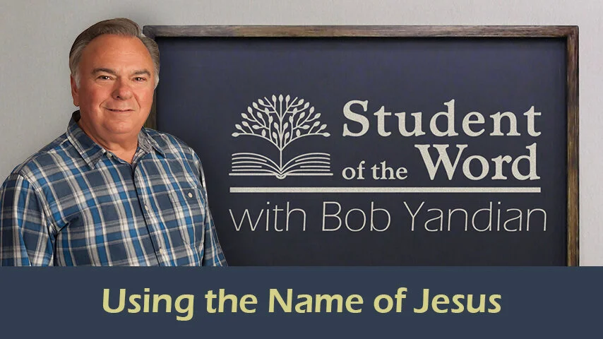 Using the Name of Jesus