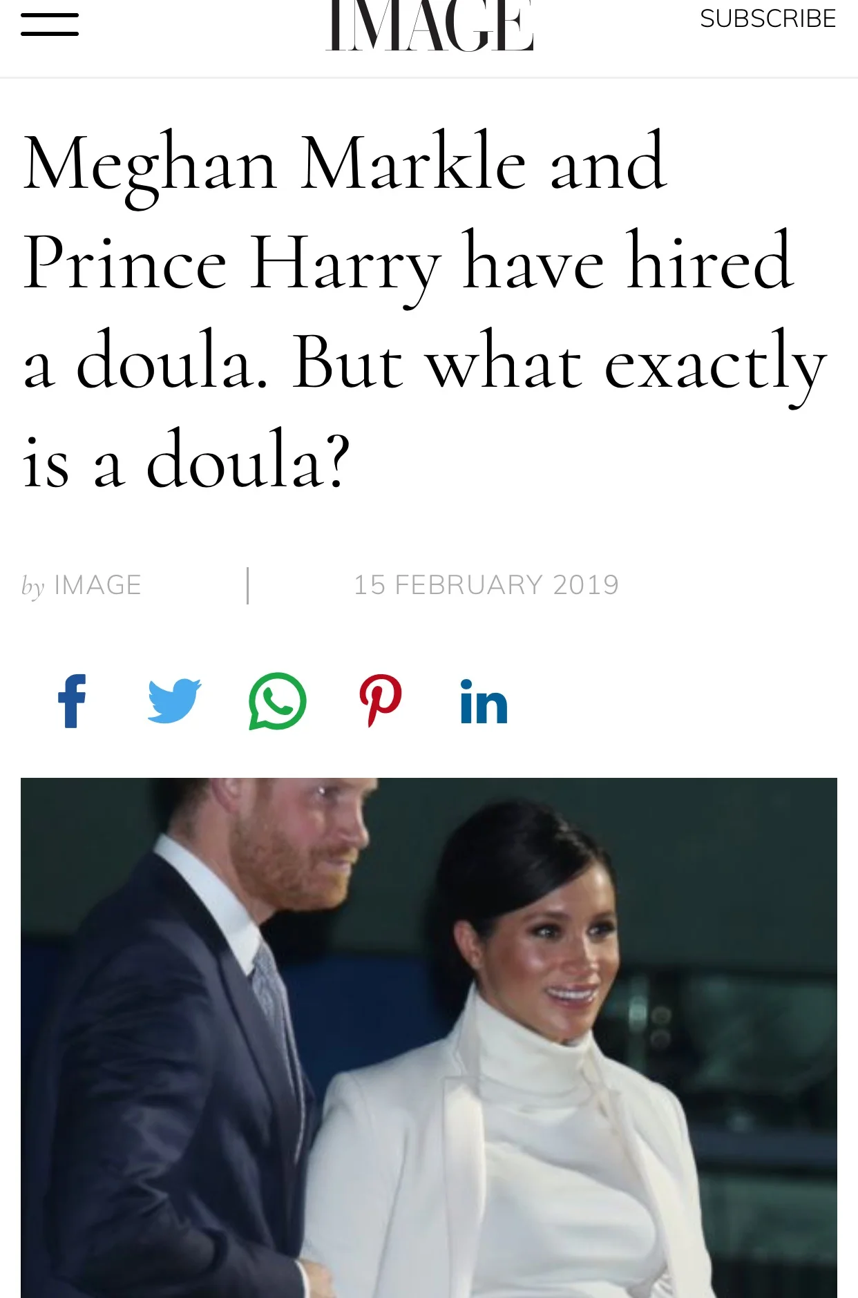 DOULACARE ARE FEATURED IN THIS ARTICLE OUTLINING DOULA SUPPORT IN IMAGE.IE