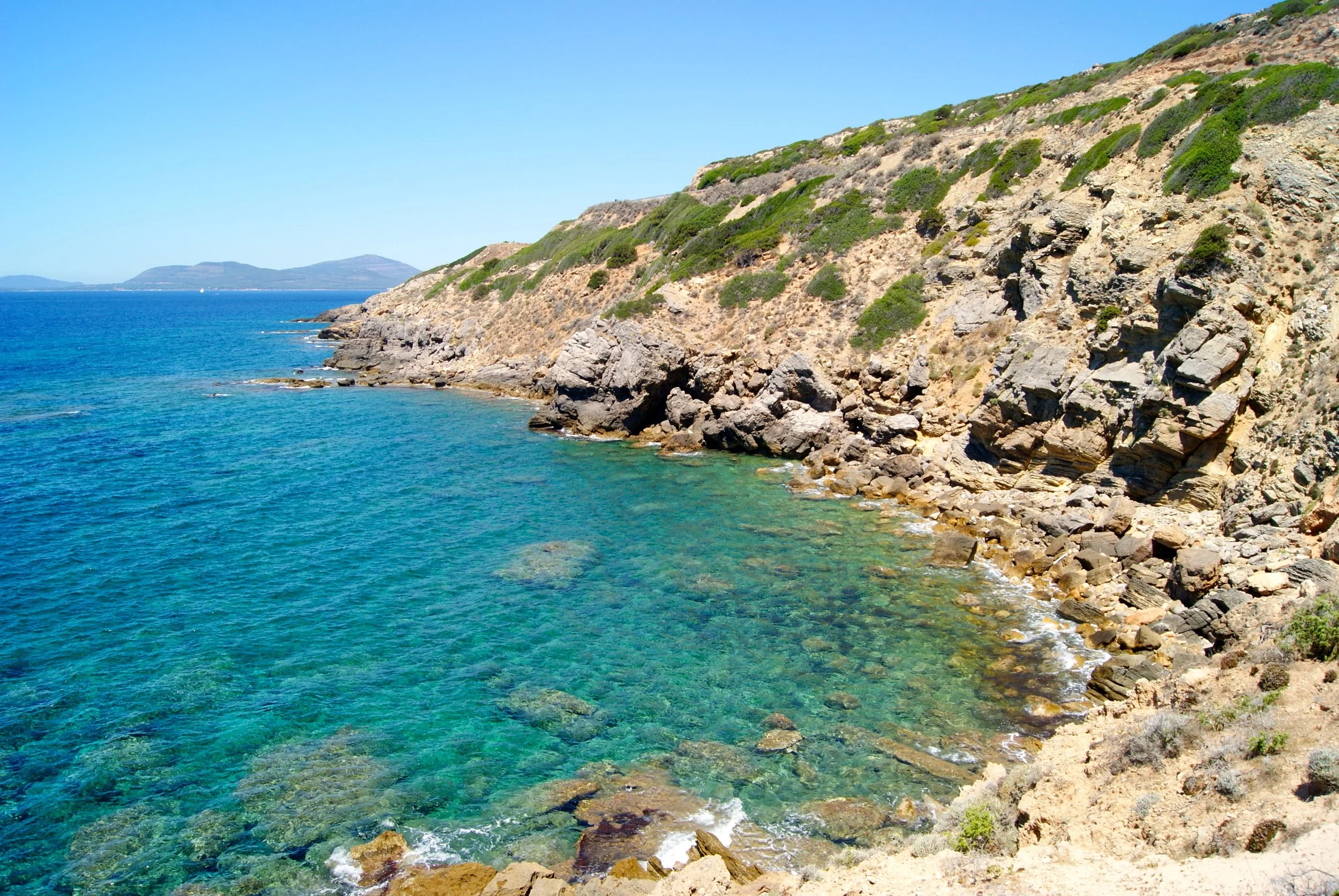 Sardinia west coast