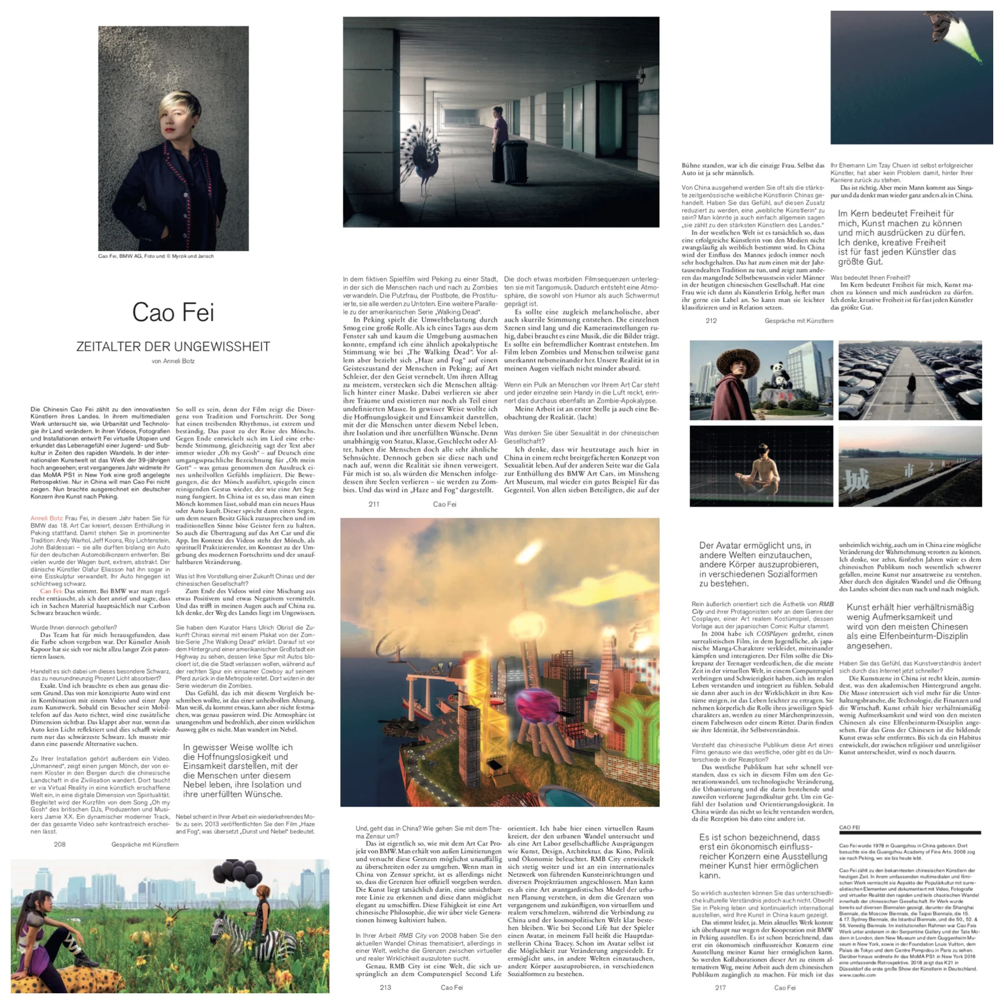 CAO FEI - ZUKUNFT DER UNGEWISSHEIT