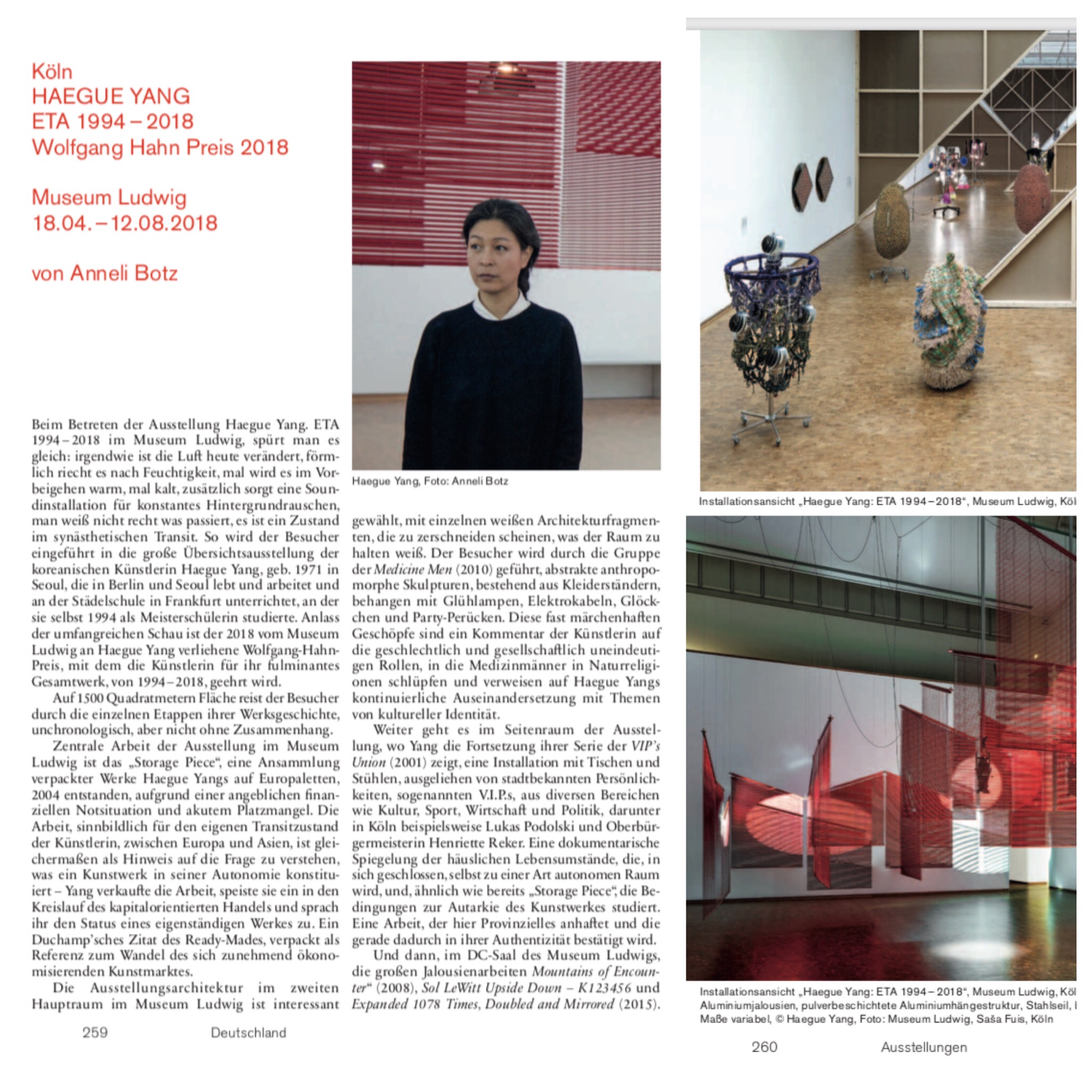 HAEGUE YANG - ETA 1994-2018