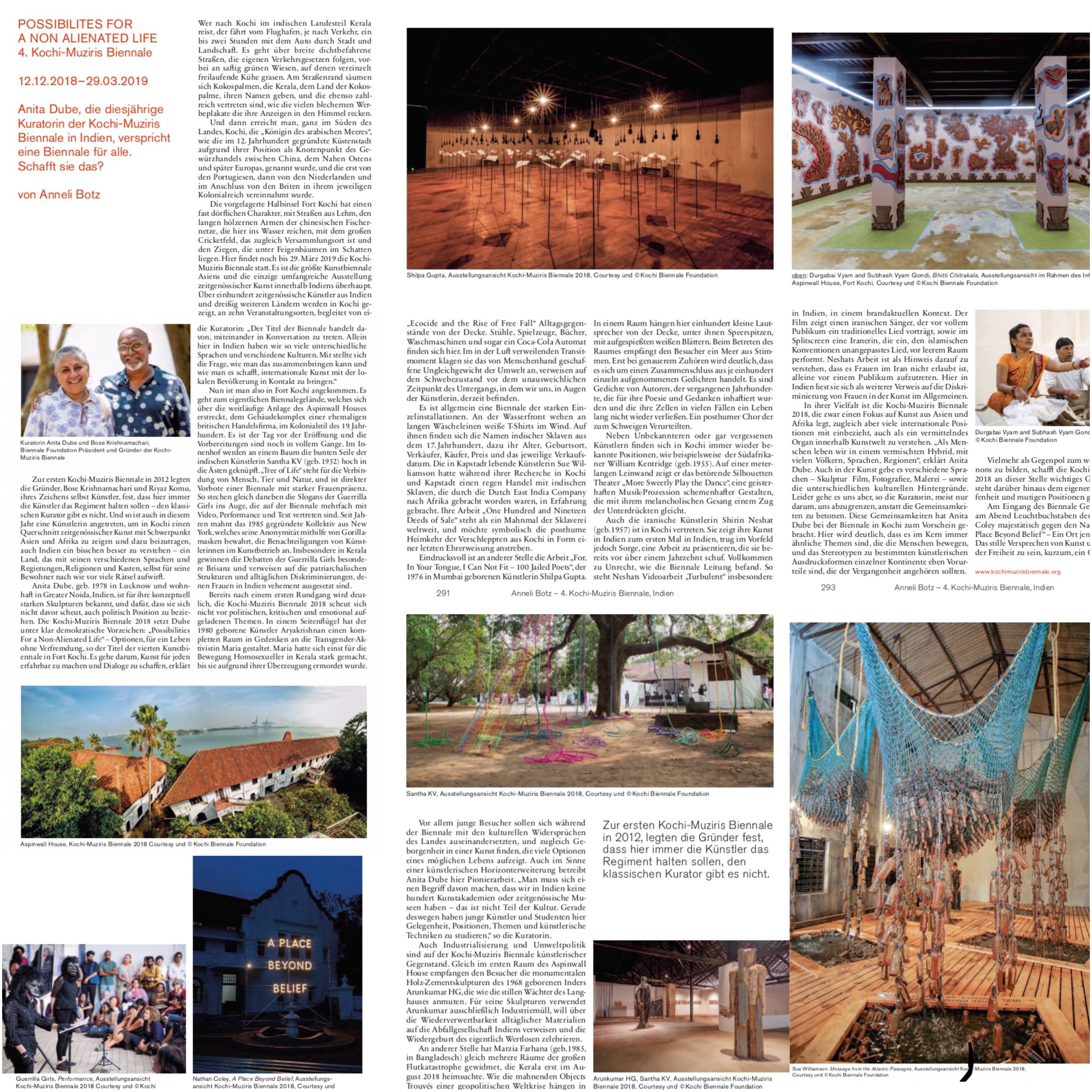 Possibilites for a non alienated life - 4. KOCHI-MUZIRIS BIENNALE