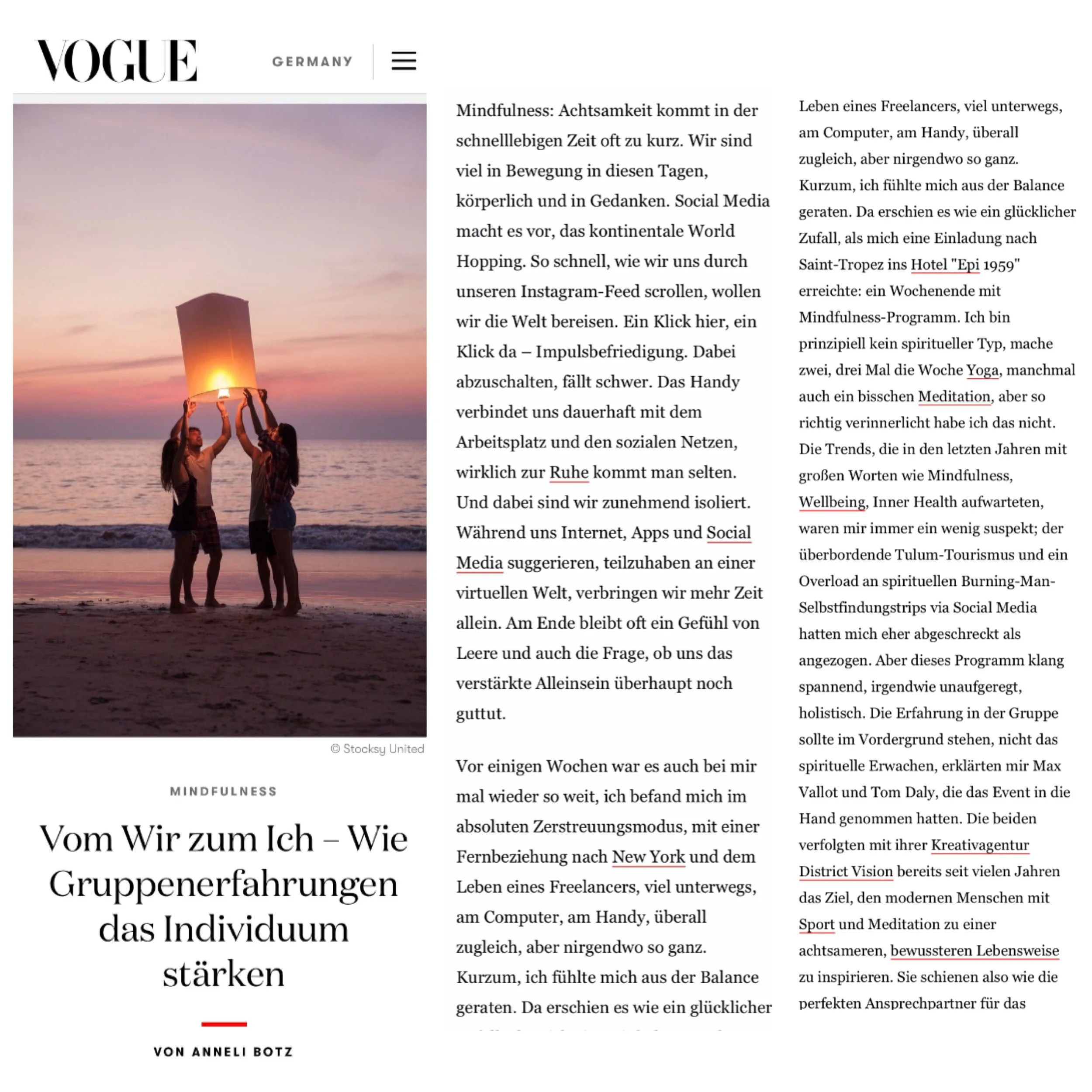 Vom Wir zum Ich – Wie Gruppenerfahrungen das Individuum stärken