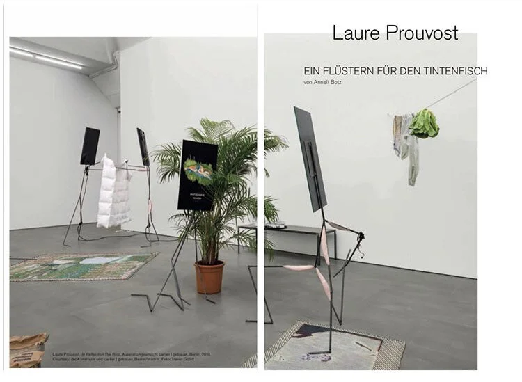 Laure Prouvost - Ein Flüstern für den Tintenfisch