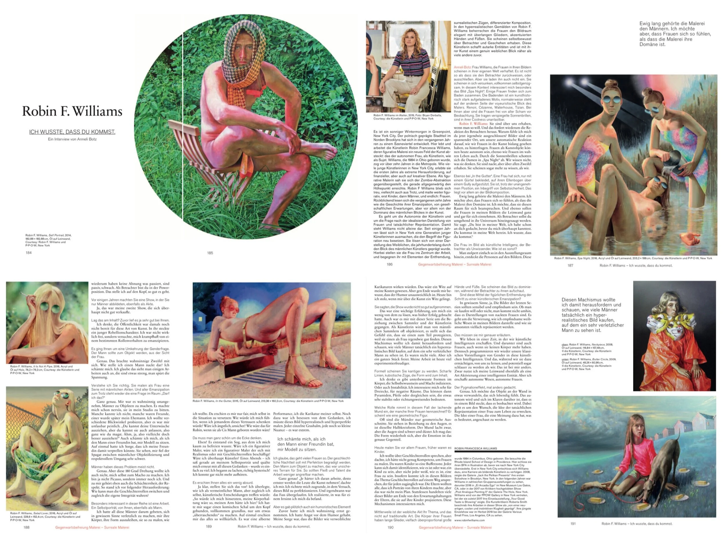 GEGENWARTSBEFREIUNG MALEREI: ROBIN F. WILLIAMS 