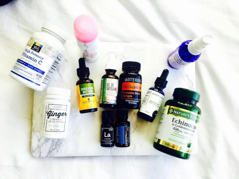 A fraction of my travel kit getting ready to be packed 