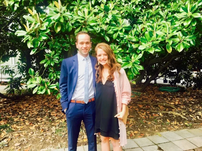 Nick and I at a wedding in Virginia last weekend, followed by a crazy week, a graduation/mother's day weekend in Philadelphia, and Portugal next week. I may be smiling, but was a total stress case last weekend.